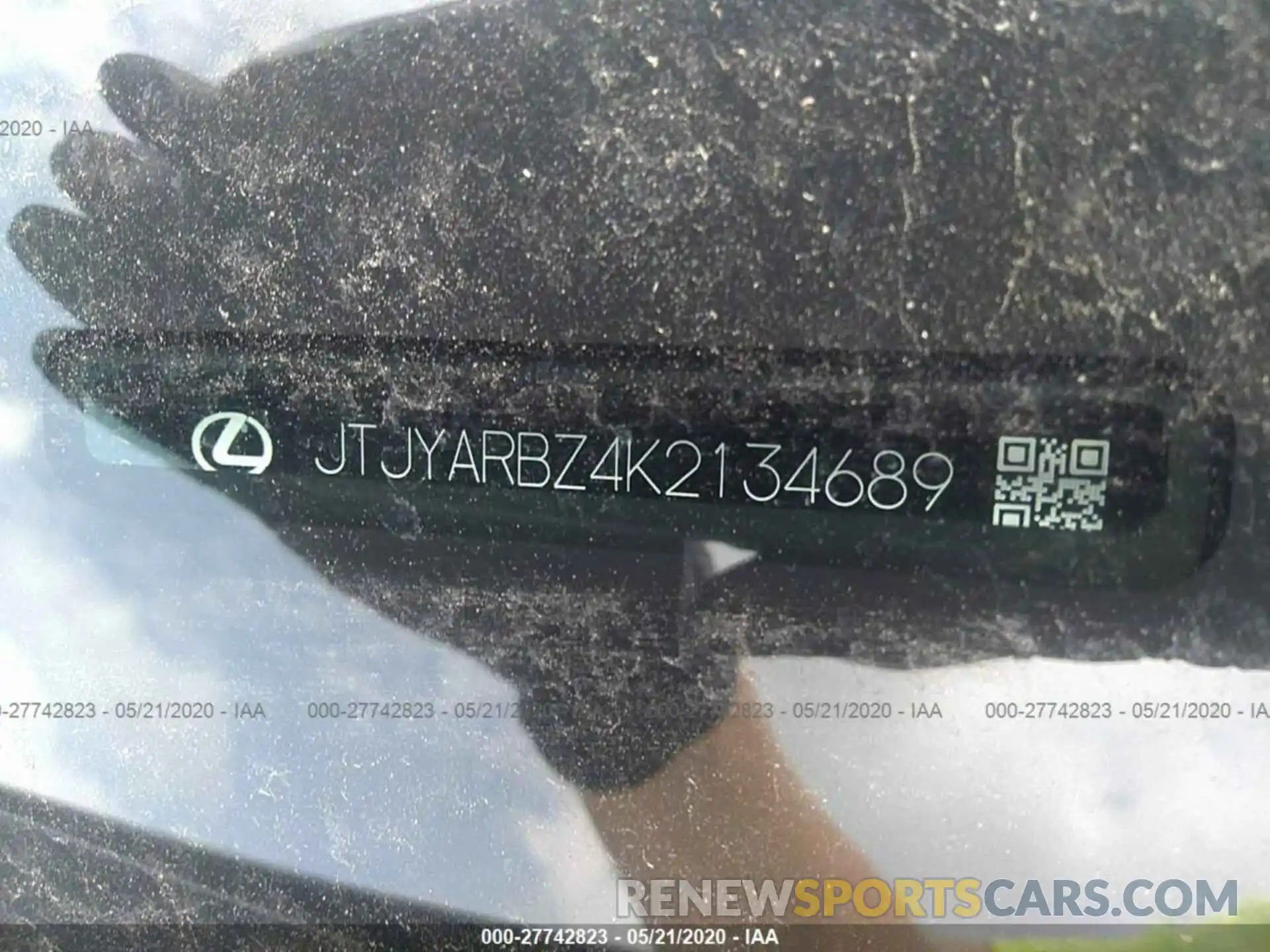 9 Фотография поврежденного автомобиля JTJYARBZ4K2134689 LEXUS NX 2019