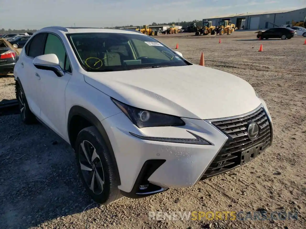 1 Photograph of a damaged car JTJYARBZ4K2135390 LEXUS NX 2019