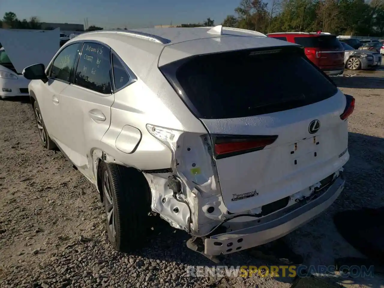 3 Photograph of a damaged car JTJYARBZ4K2135390 LEXUS NX 2019