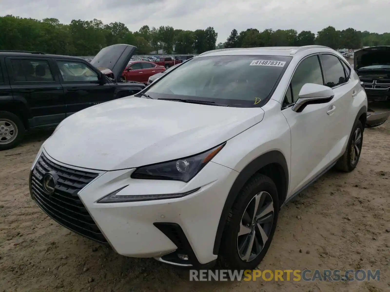 2 Photograph of a damaged car JTJYARBZ4K2137043 LEXUS NX 2019