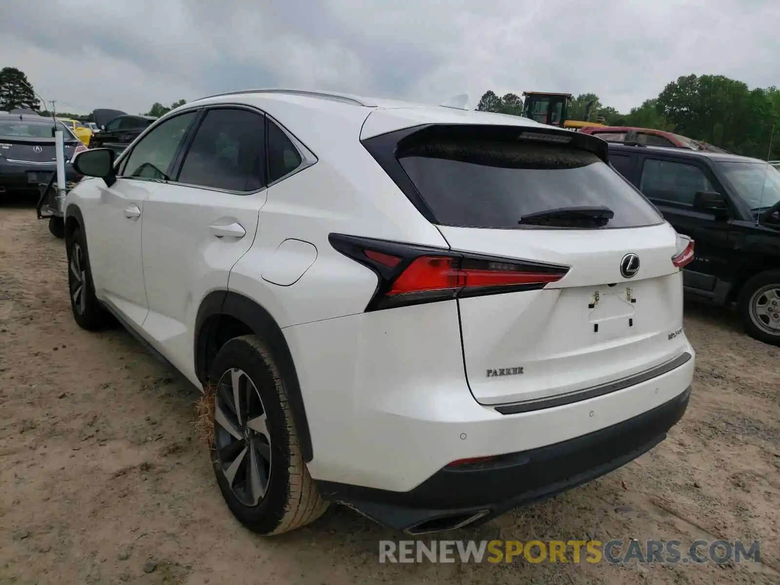 3 Photograph of a damaged car JTJYARBZ4K2137043 LEXUS NX 2019