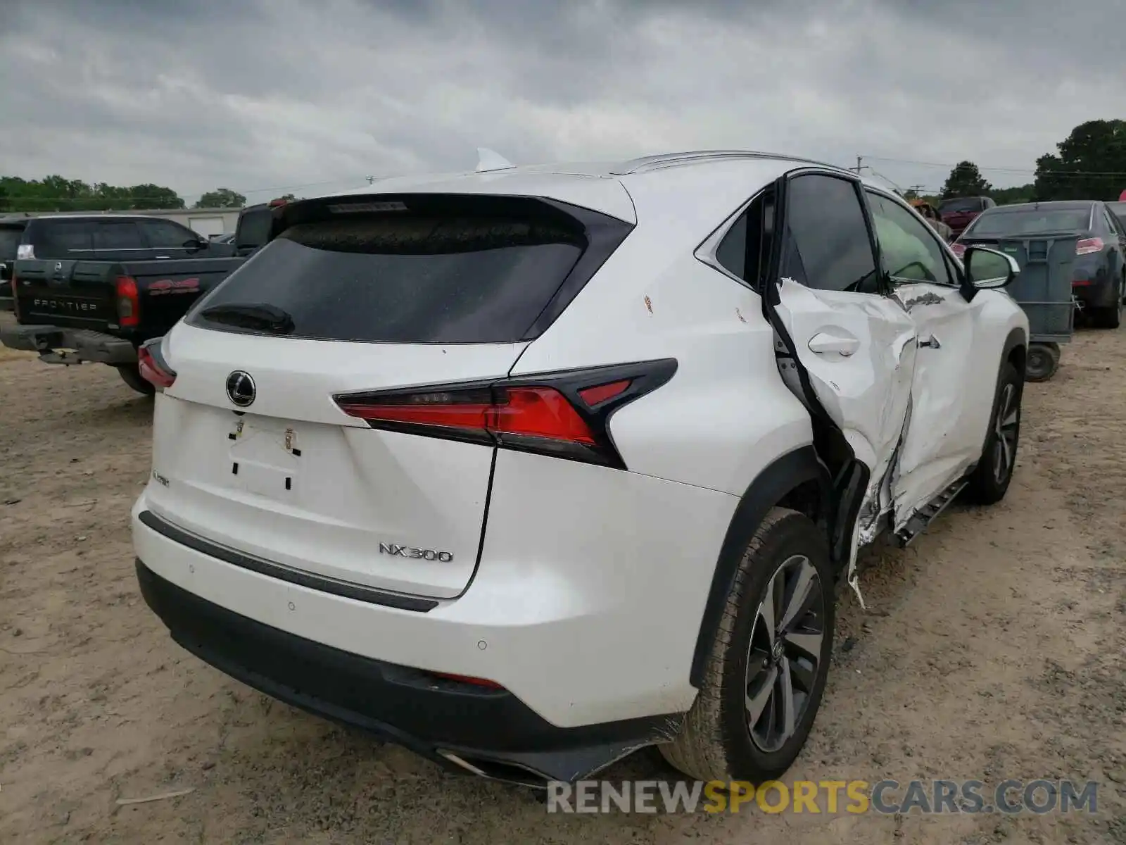 4 Photograph of a damaged car JTJYARBZ4K2137043 LEXUS NX 2019