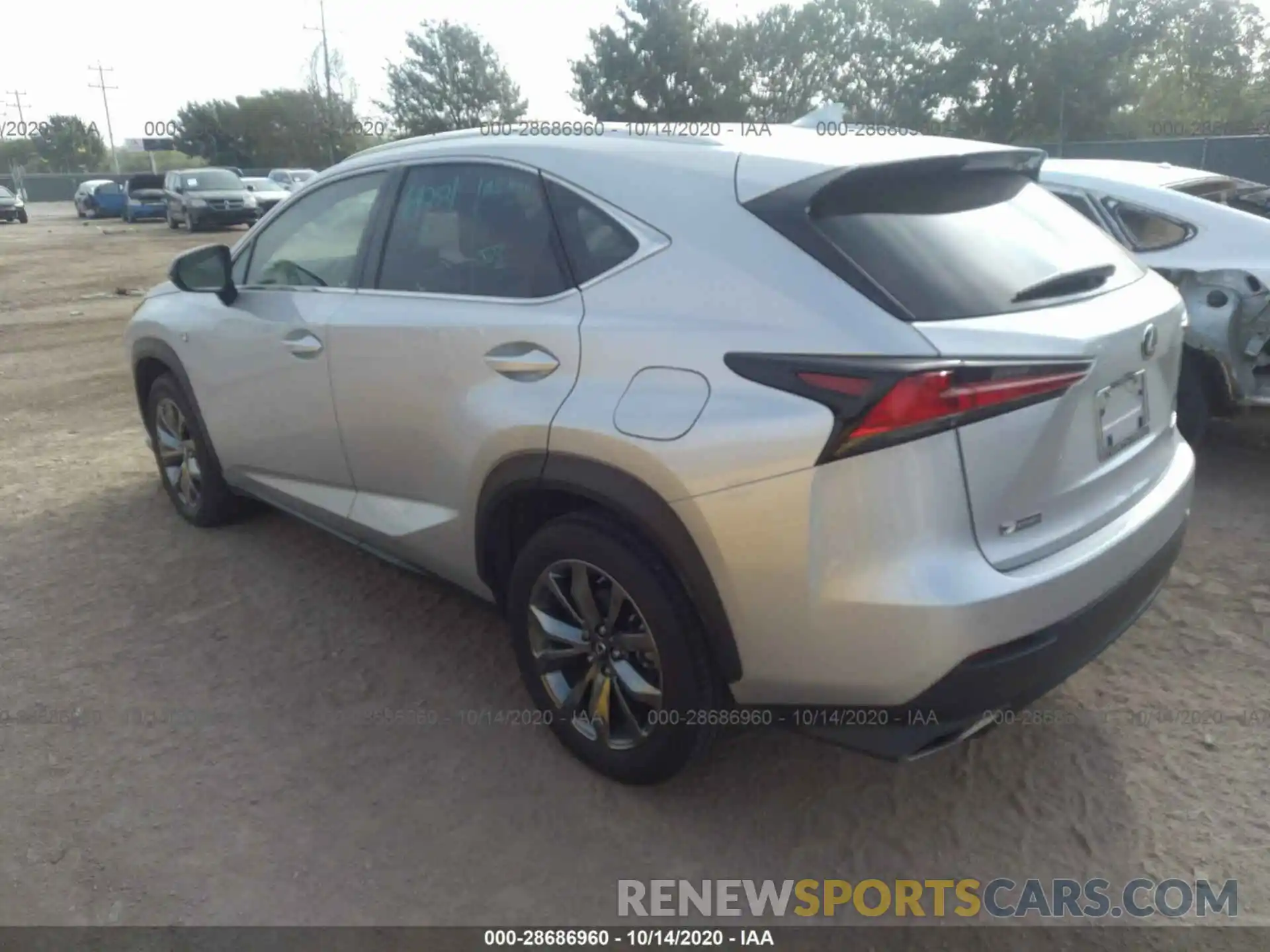 3 Photograph of a damaged car JTJYARBZ4K2138175 LEXUS NX 2019