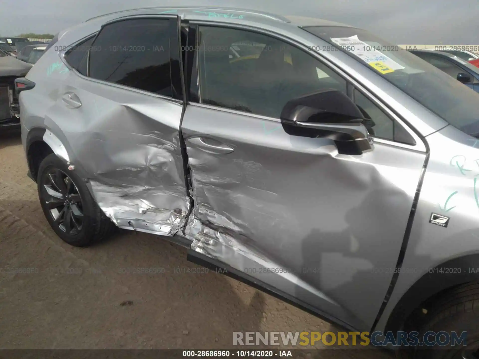 6 Photograph of a damaged car JTJYARBZ4K2138175 LEXUS NX 2019