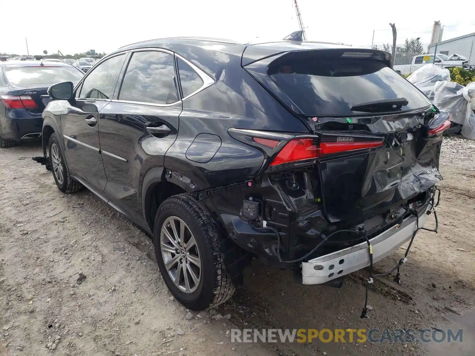 3 Photograph of a damaged car JTJYARBZ4K2138581 LEXUS NX 2019