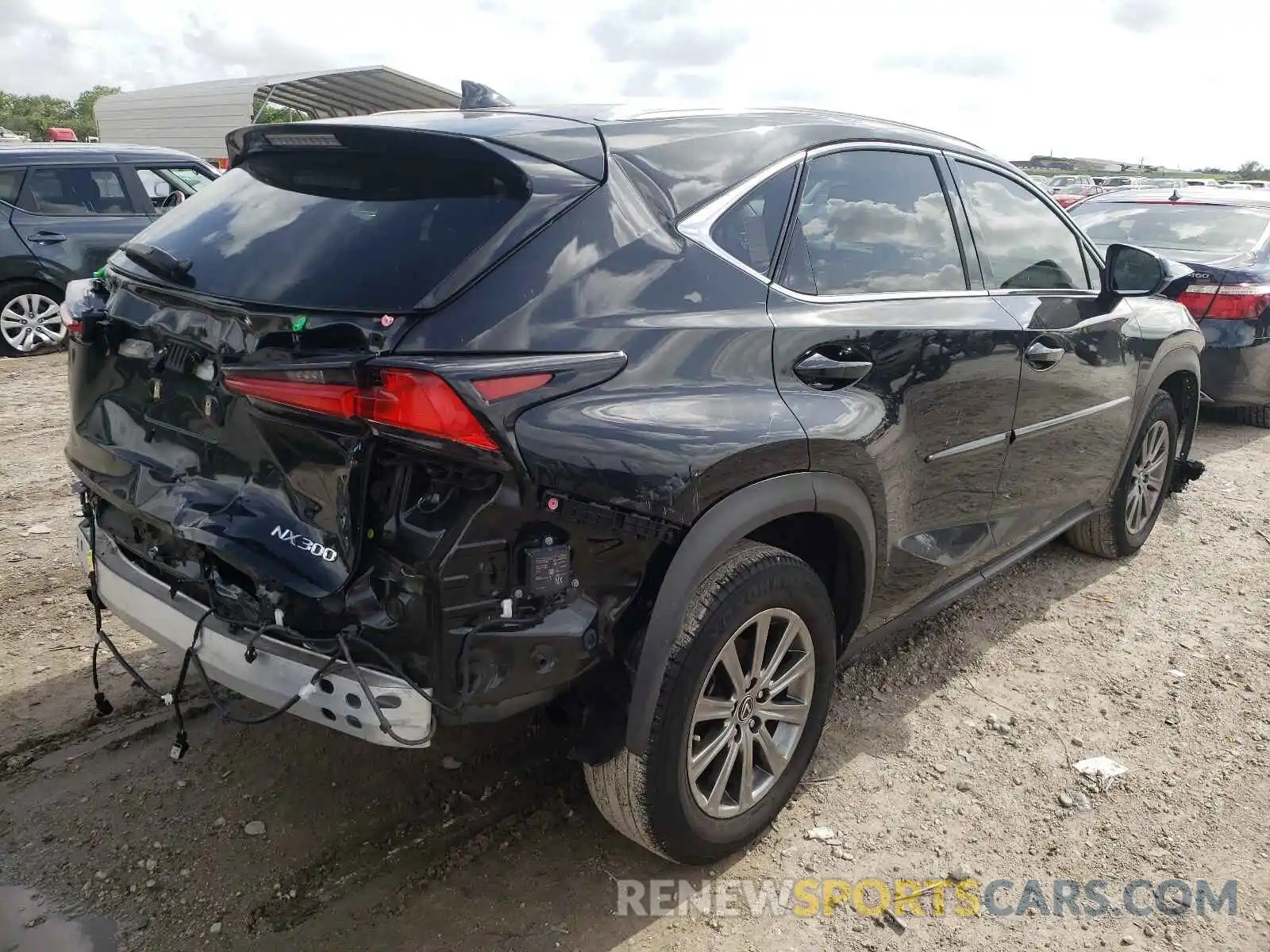 4 Фотография поврежденного автомобиля JTJYARBZ4K2138581 LEXUS NX 2019