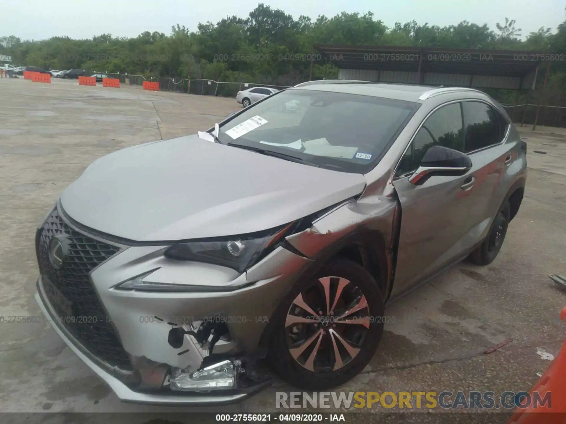 2 Photograph of a damaged car JTJYARBZ4K2140489 LEXUS NX 2019