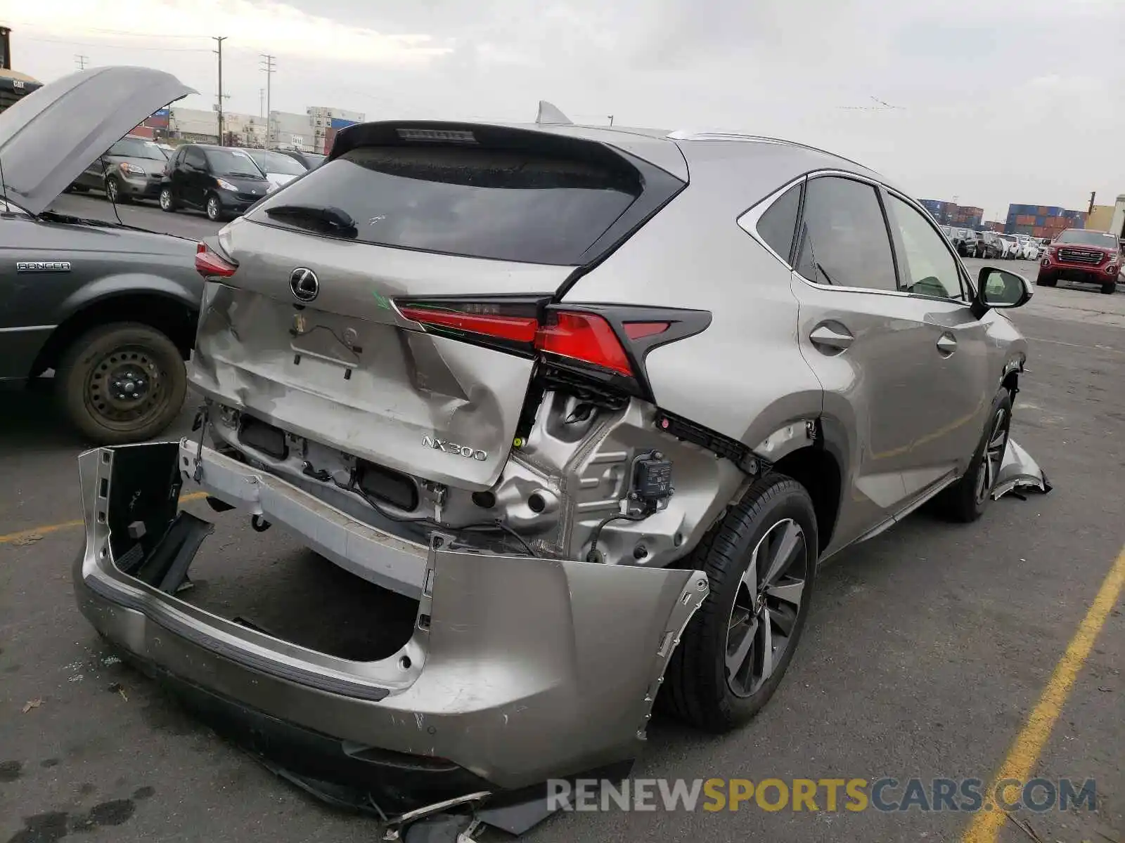 4 Photograph of a damaged car JTJYARBZ4K2140721 LEXUS NX 2019