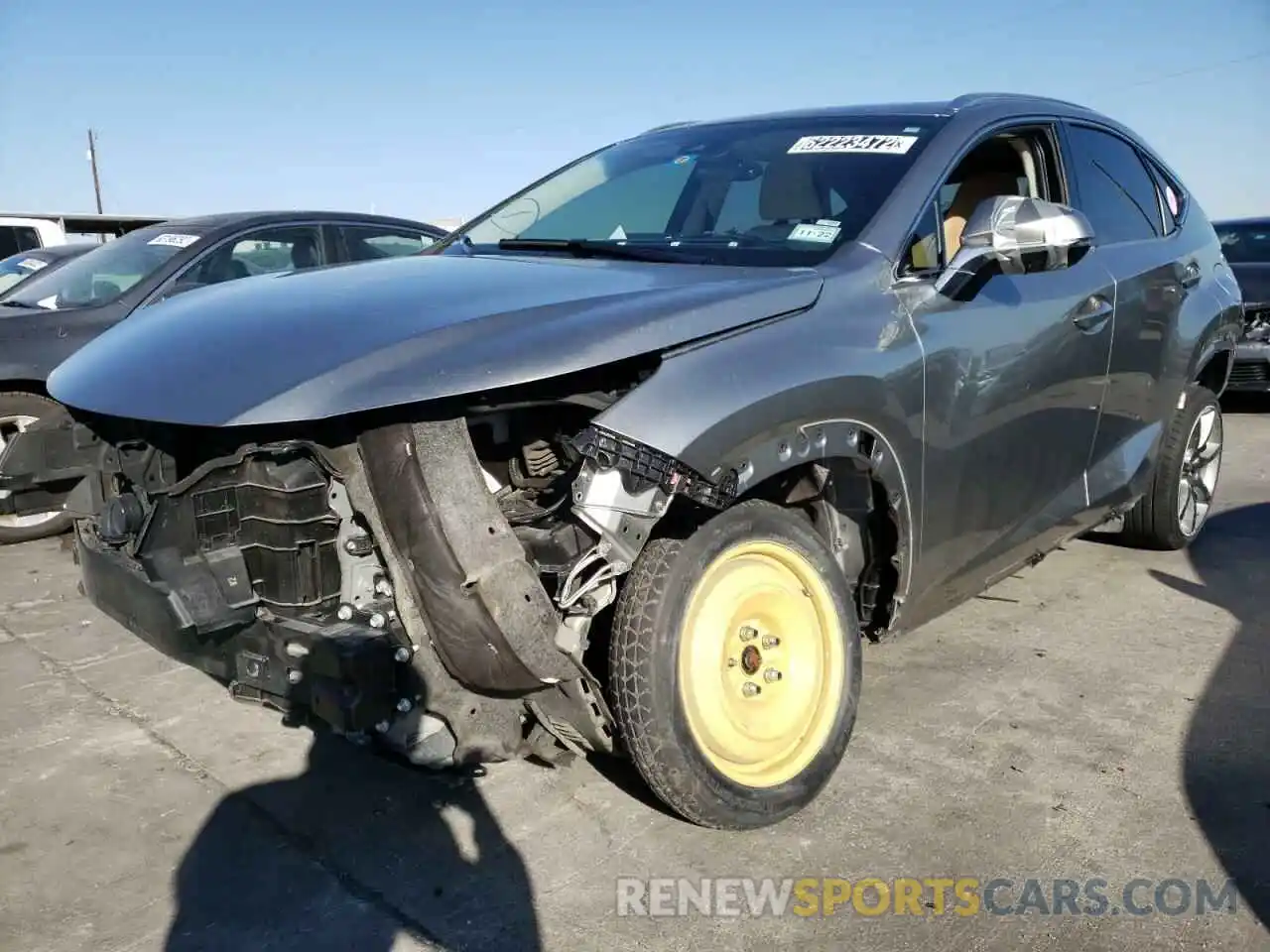 2 Photograph of a damaged car JTJYARBZ4K2141058 LEXUS NX 2019