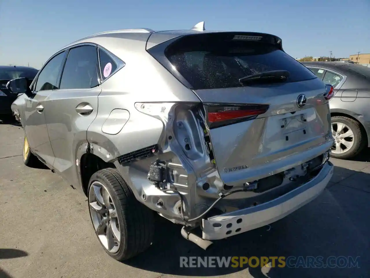 3 Photograph of a damaged car JTJYARBZ4K2141058 LEXUS NX 2019