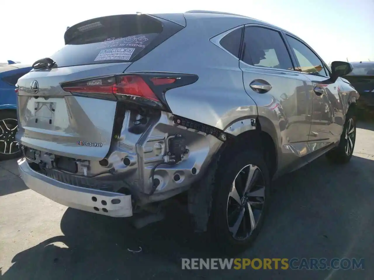 4 Photograph of a damaged car JTJYARBZ4K2141058 LEXUS NX 2019