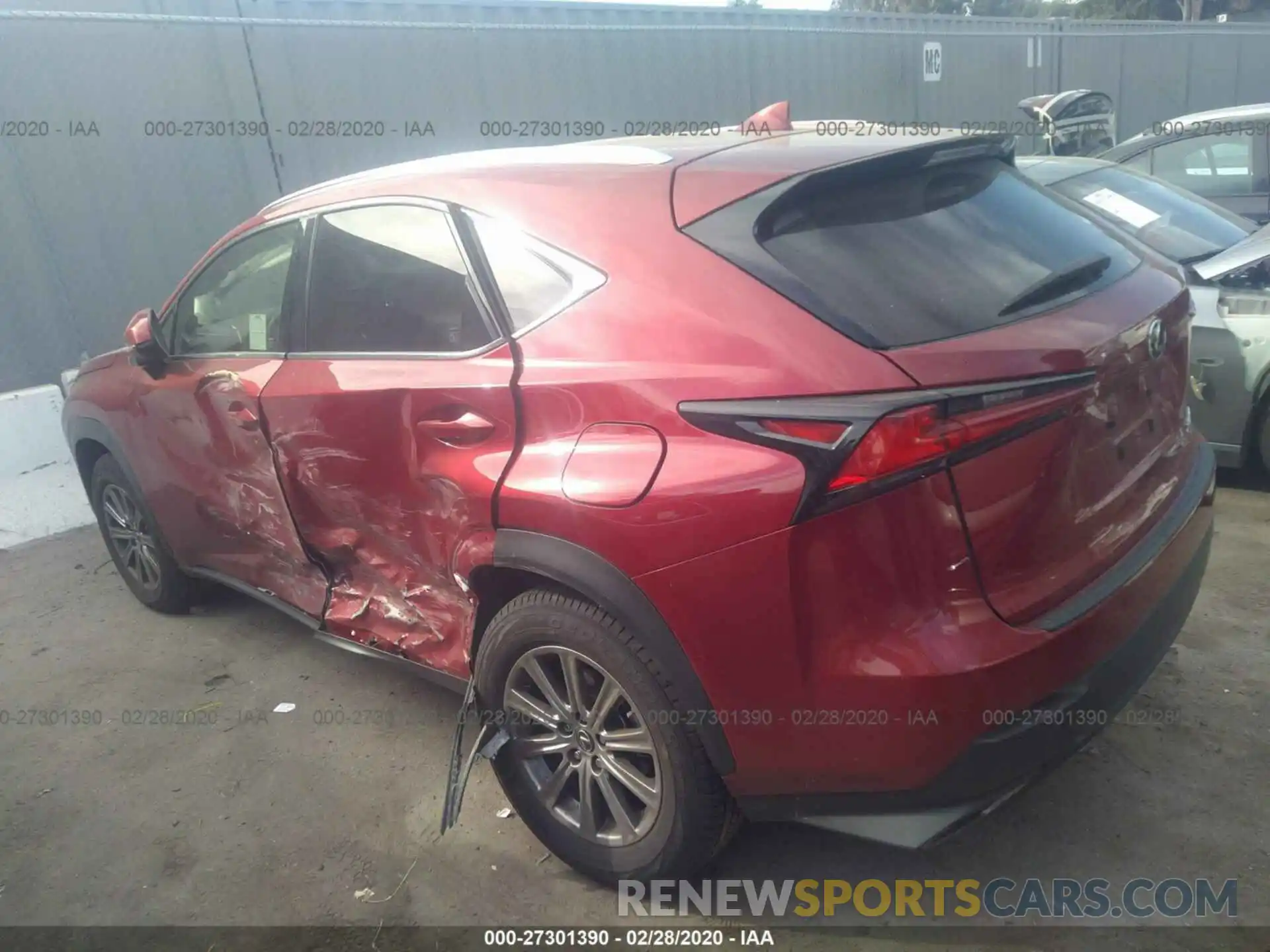 3 Photograph of a damaged car JTJYARBZ4K2141528 LEXUS NX 2019