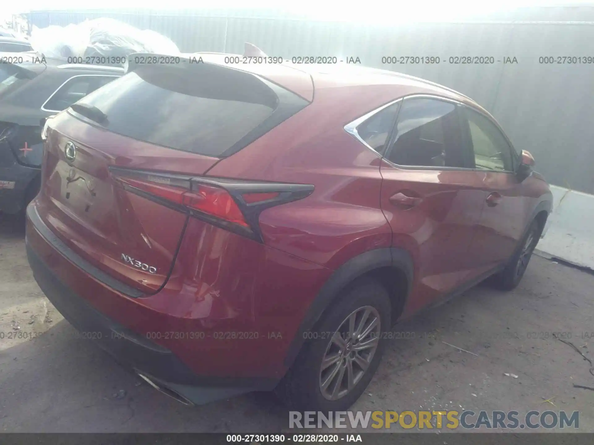 4 Photograph of a damaged car JTJYARBZ4K2141528 LEXUS NX 2019