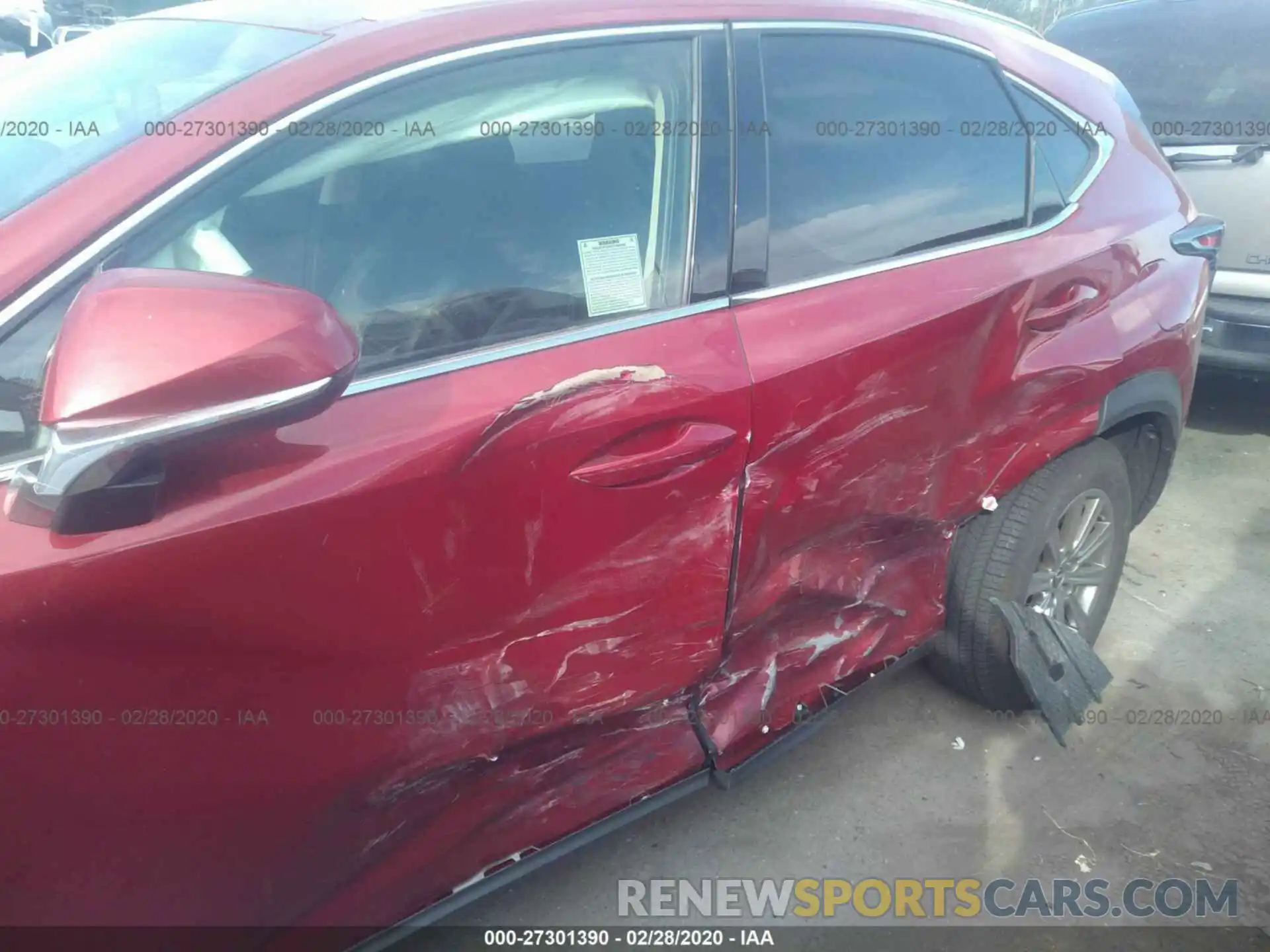 6 Photograph of a damaged car JTJYARBZ4K2141528 LEXUS NX 2019