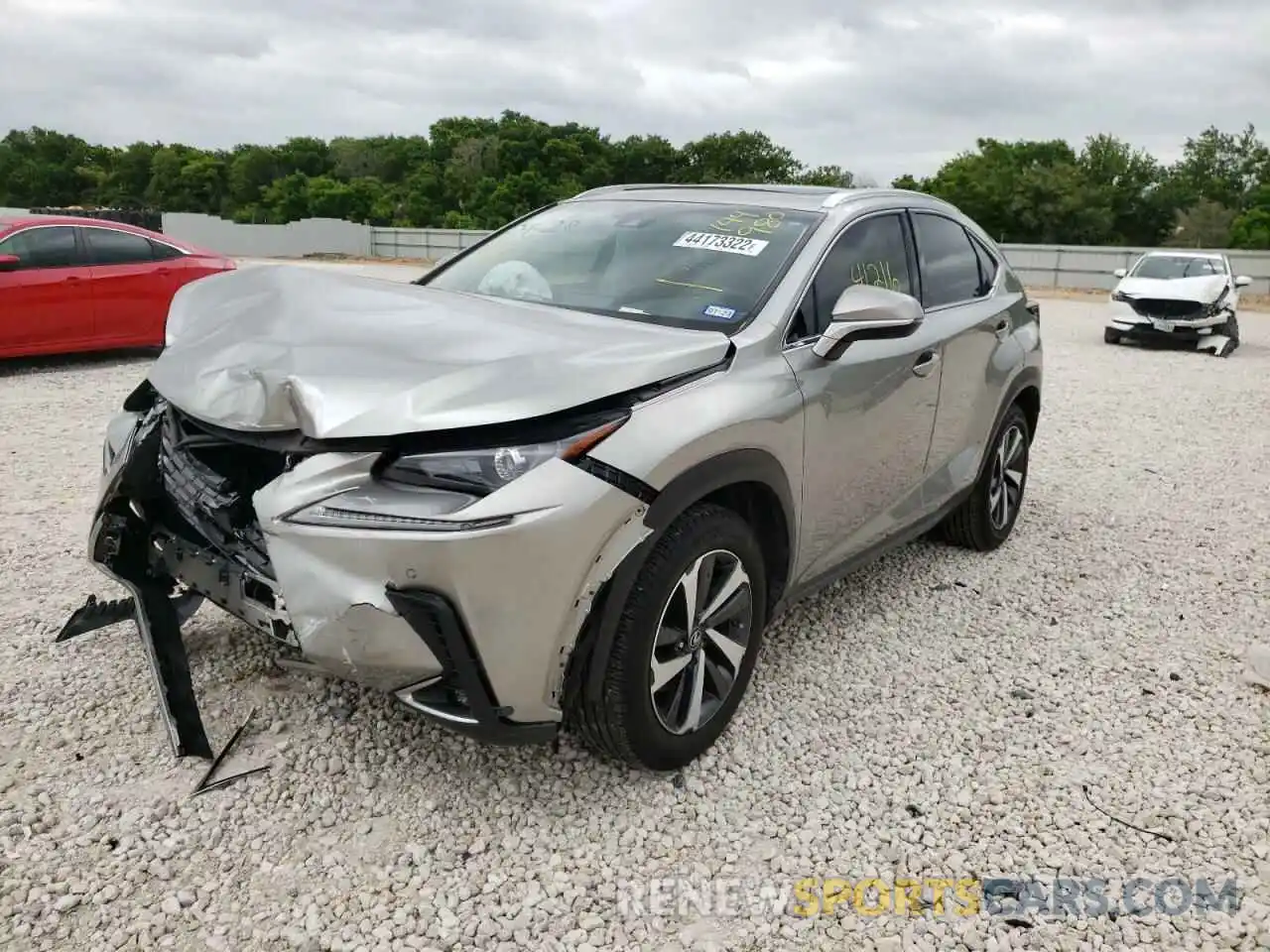 2 Photograph of a damaged car JTJYARBZ4K2144980 LEXUS NX 2019