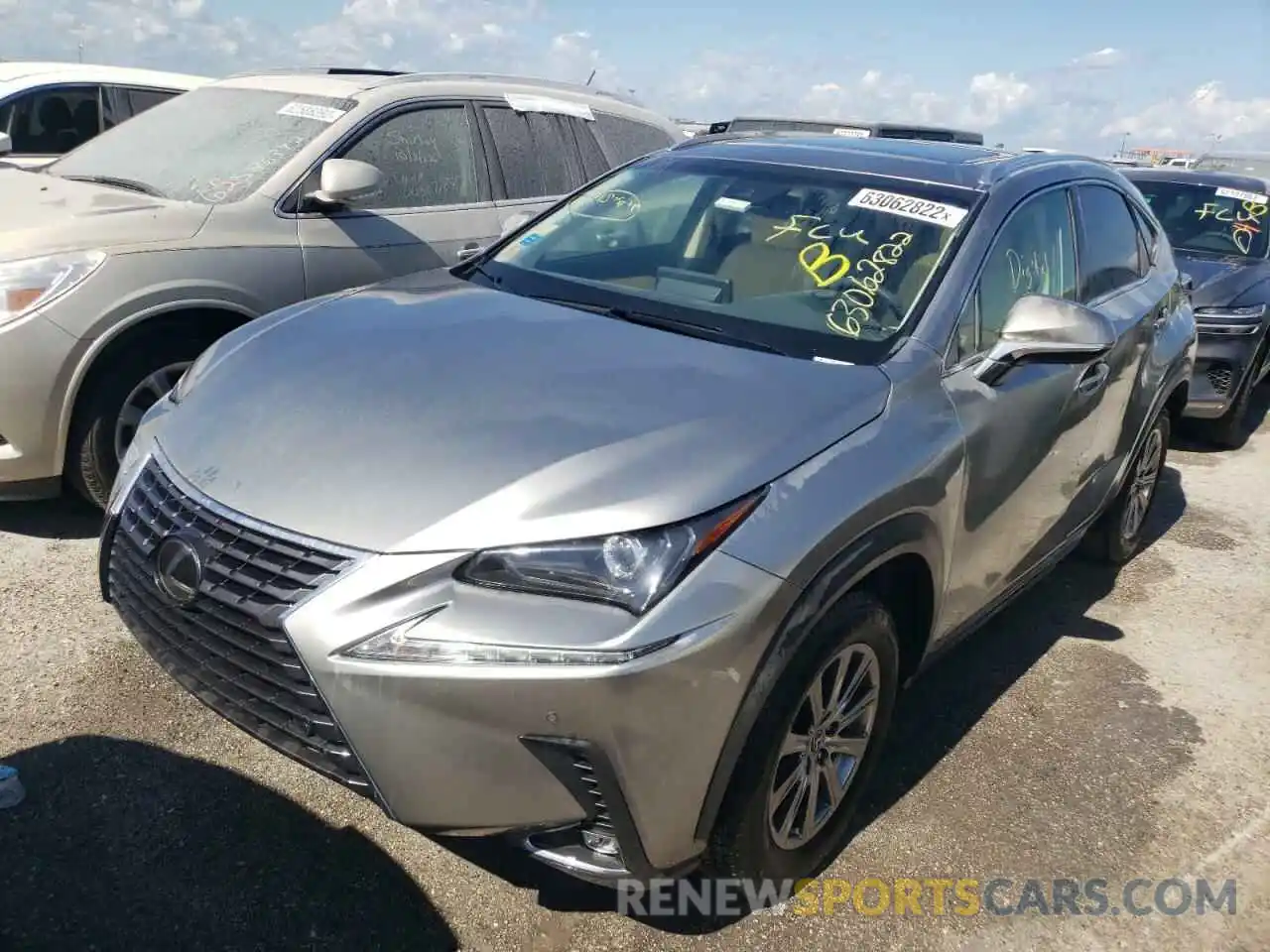 2 Photograph of a damaged car JTJYARBZ4K2145241 LEXUS NX 2019