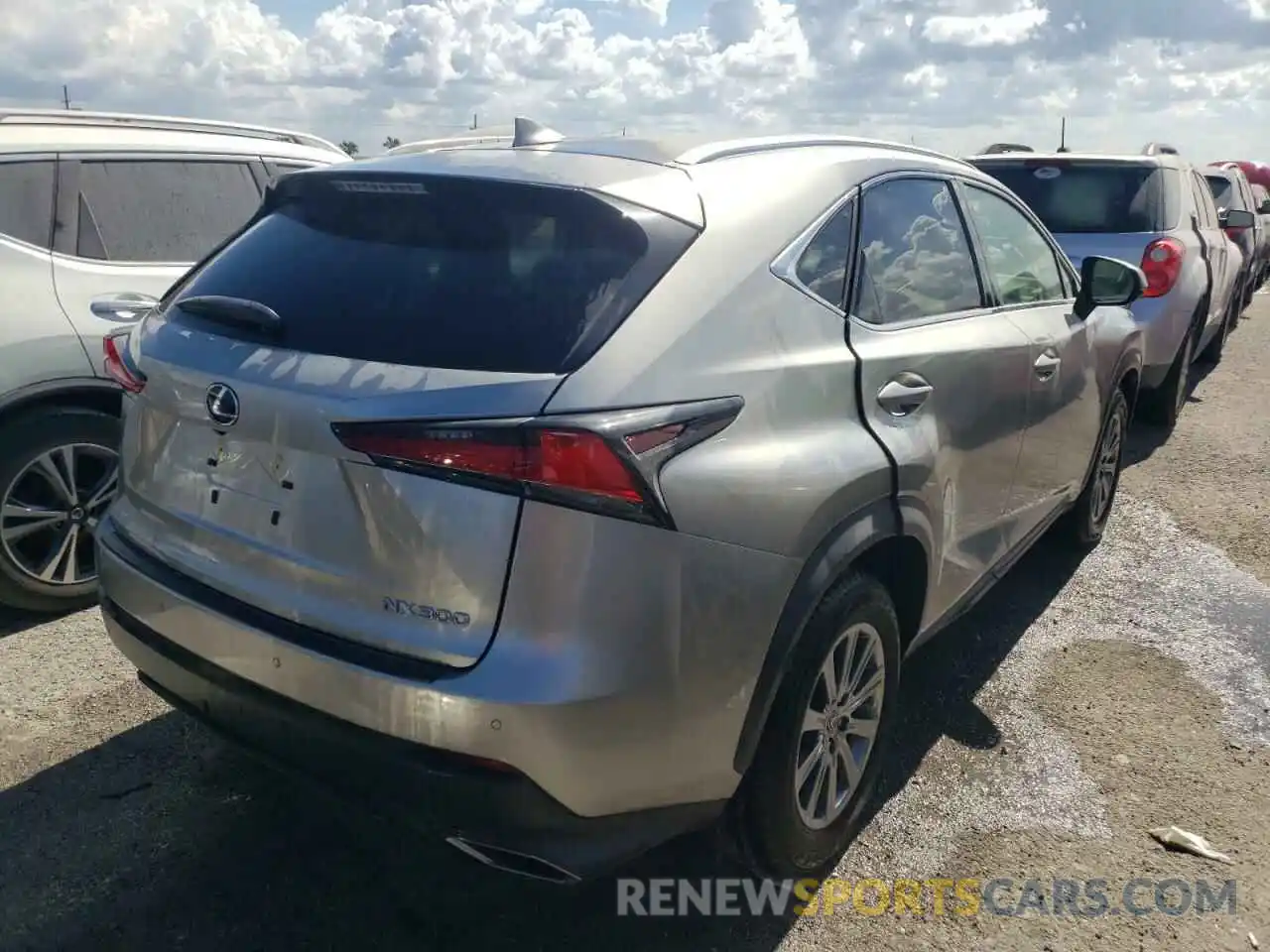 4 Photograph of a damaged car JTJYARBZ4K2145241 LEXUS NX 2019