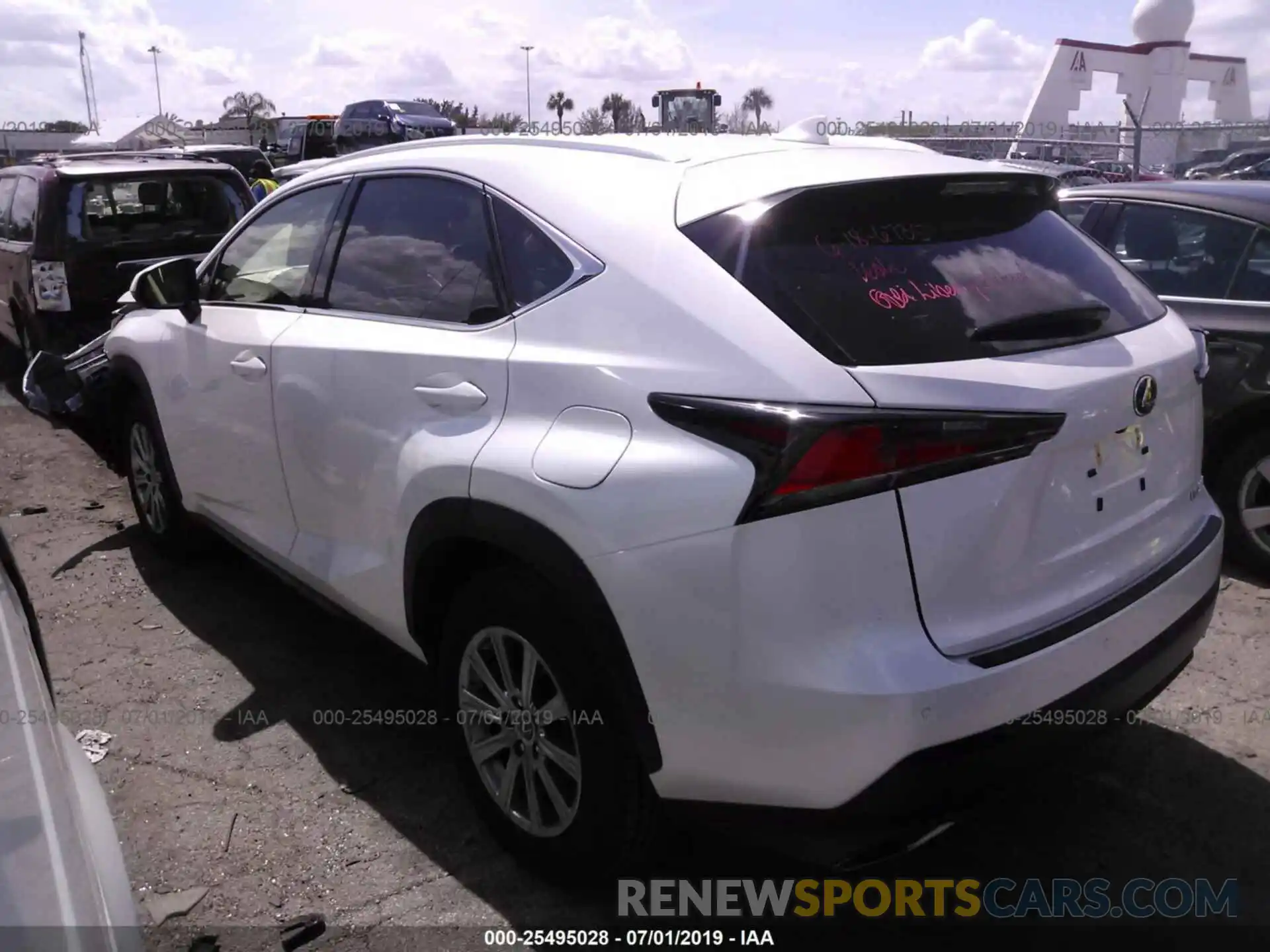 3 Photograph of a damaged car JTJYARBZ4K2146194 LEXUS NX 2019