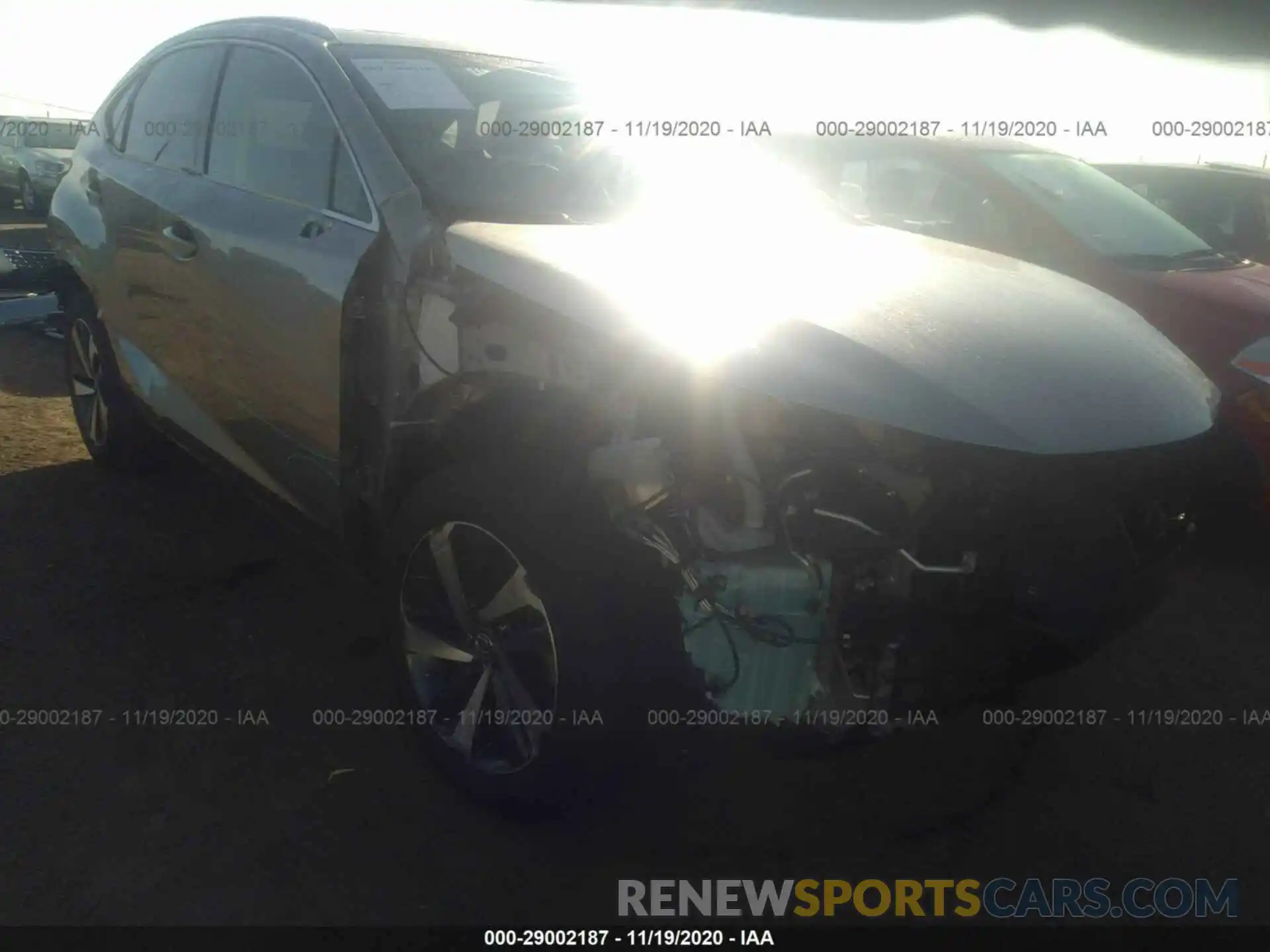 1 Photograph of a damaged car JTJYARBZ4K2148589 LEXUS NX 2019