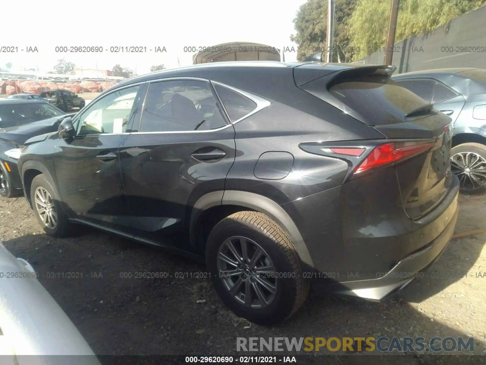 3 Photograph of a damaged car JTJYARBZ4K2150052 LEXUS NX 2019