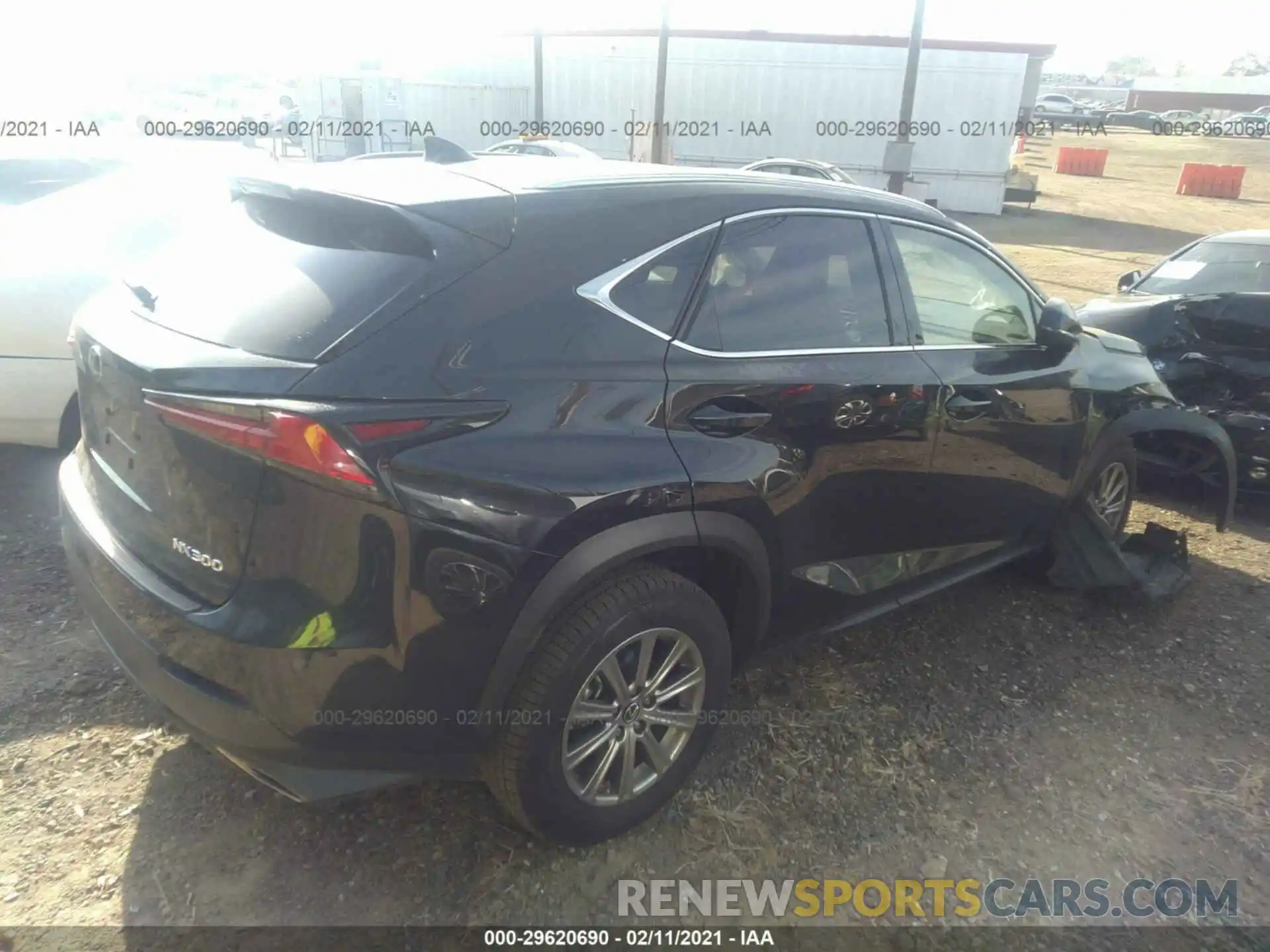 4 Photograph of a damaged car JTJYARBZ4K2150052 LEXUS NX 2019