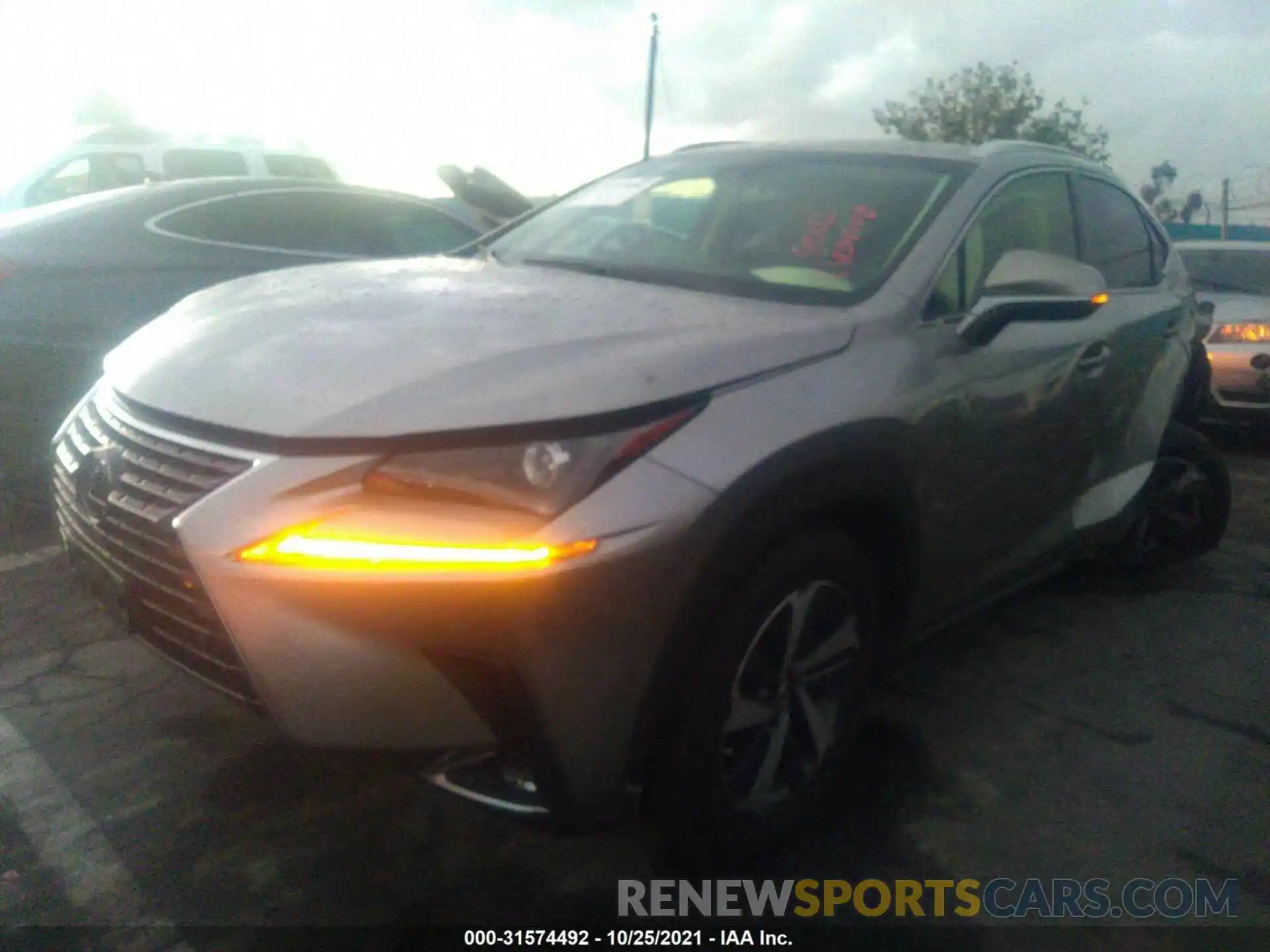 2 Photograph of a damaged car JTJYARBZ4K2150584 LEXUS NX 2019