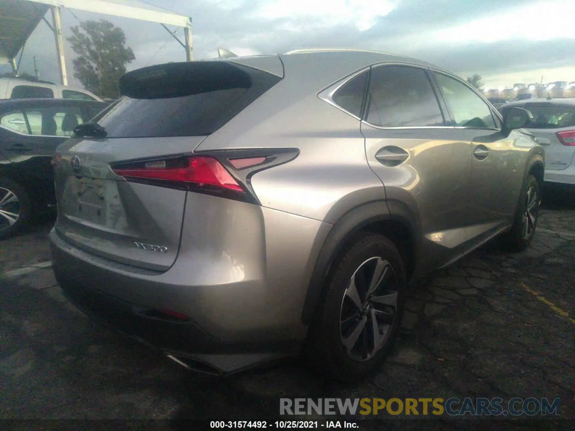 4 Photograph of a damaged car JTJYARBZ4K2150584 LEXUS NX 2019