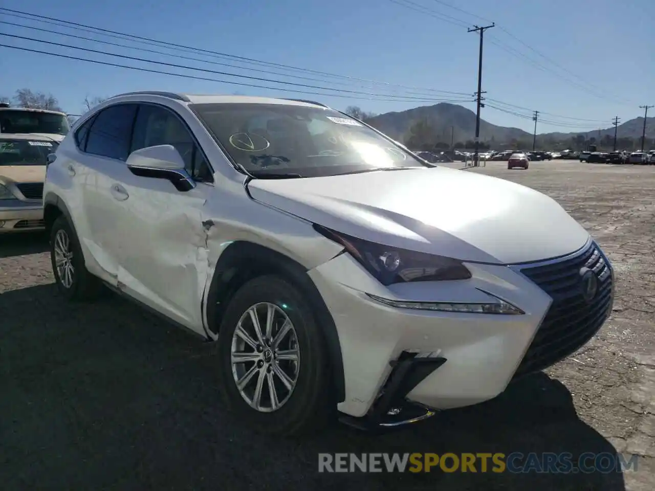 1 Photograph of a damaged car JTJYARBZ4K2151511 LEXUS NX 2019