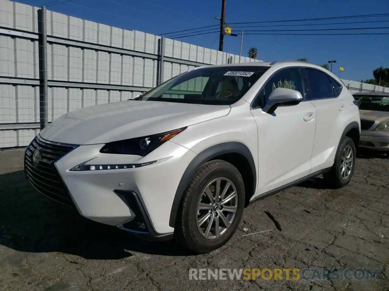 2 Фотография поврежденного автомобиля JTJYARBZ4K2151511 LEXUS NX 2019