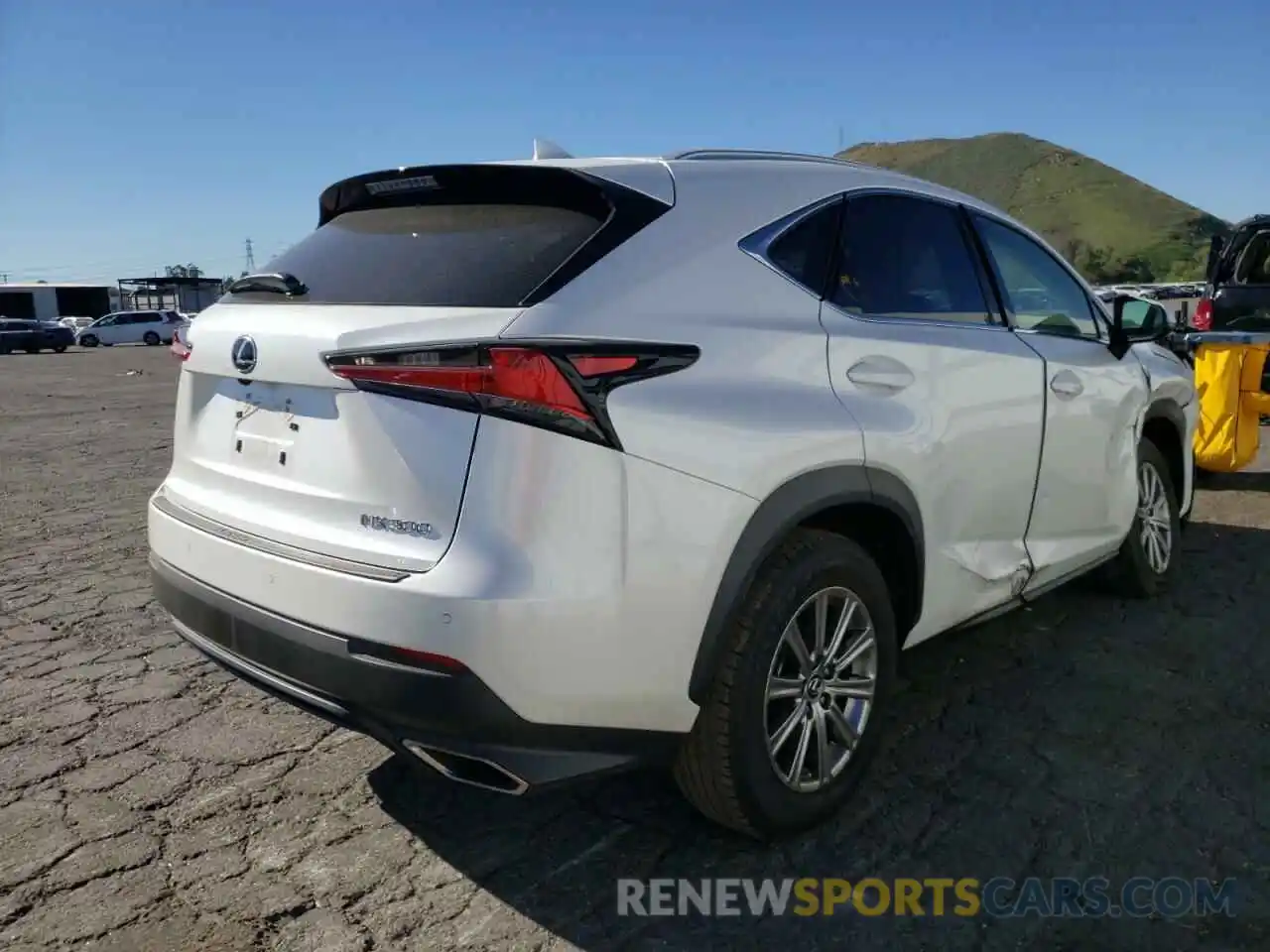 4 Фотография поврежденного автомобиля JTJYARBZ4K2151511 LEXUS NX 2019