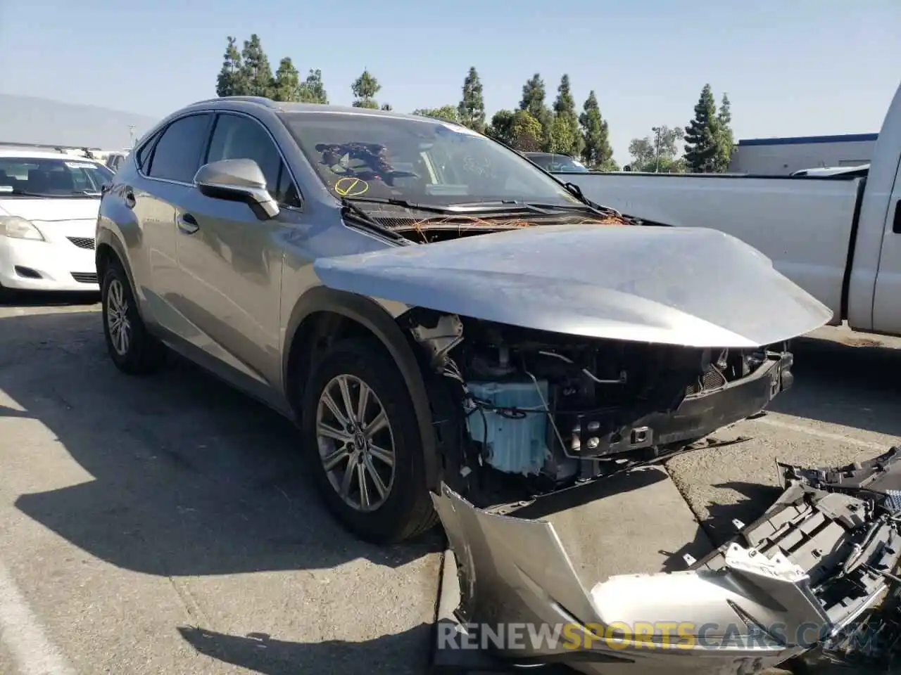 9 Фотография поврежденного автомобиля JTJYARBZ4K2151539 LEXUS NX 2019