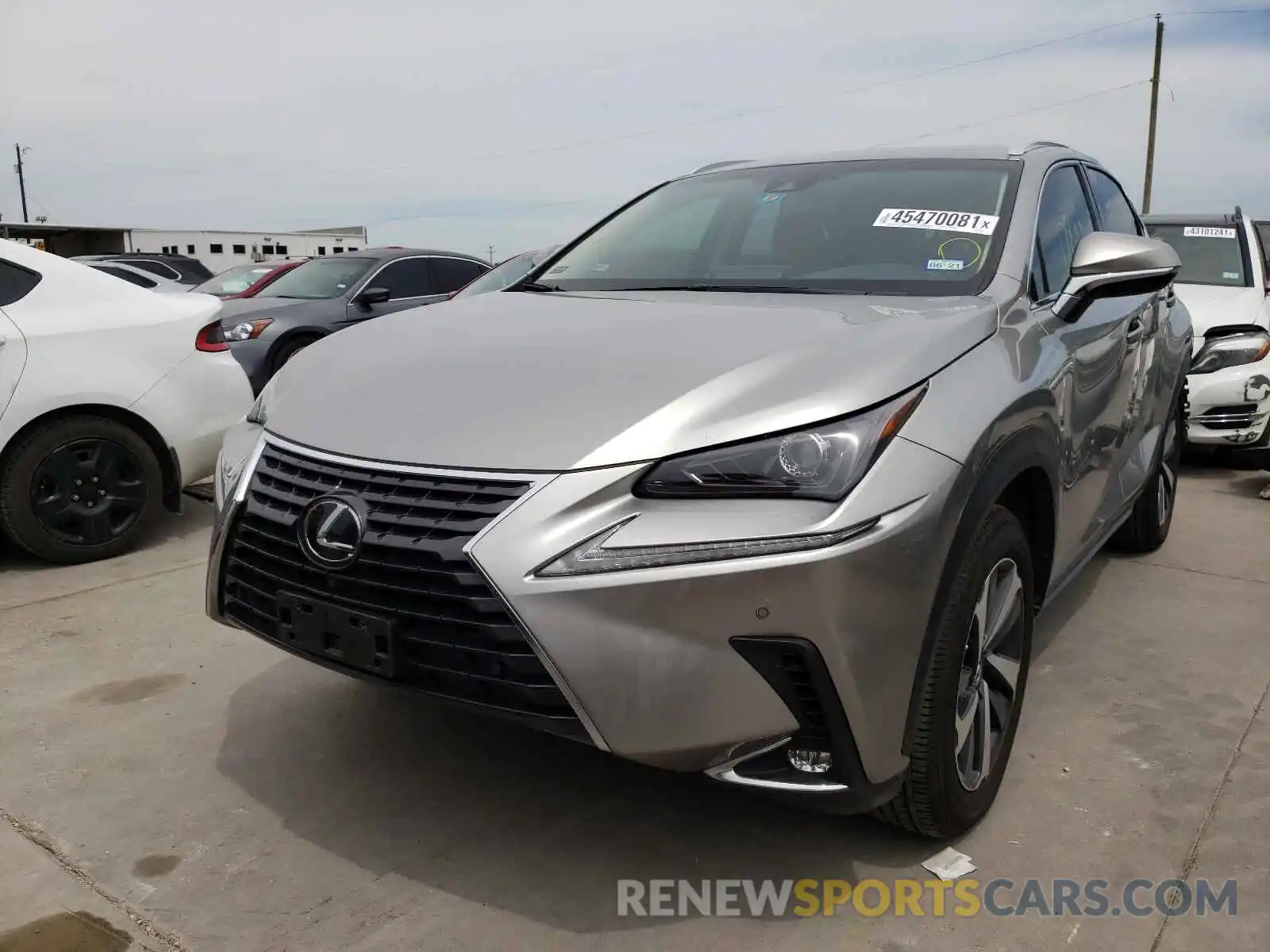 2 Photograph of a damaged car JTJYARBZ4K2154716 LEXUS NX 2019