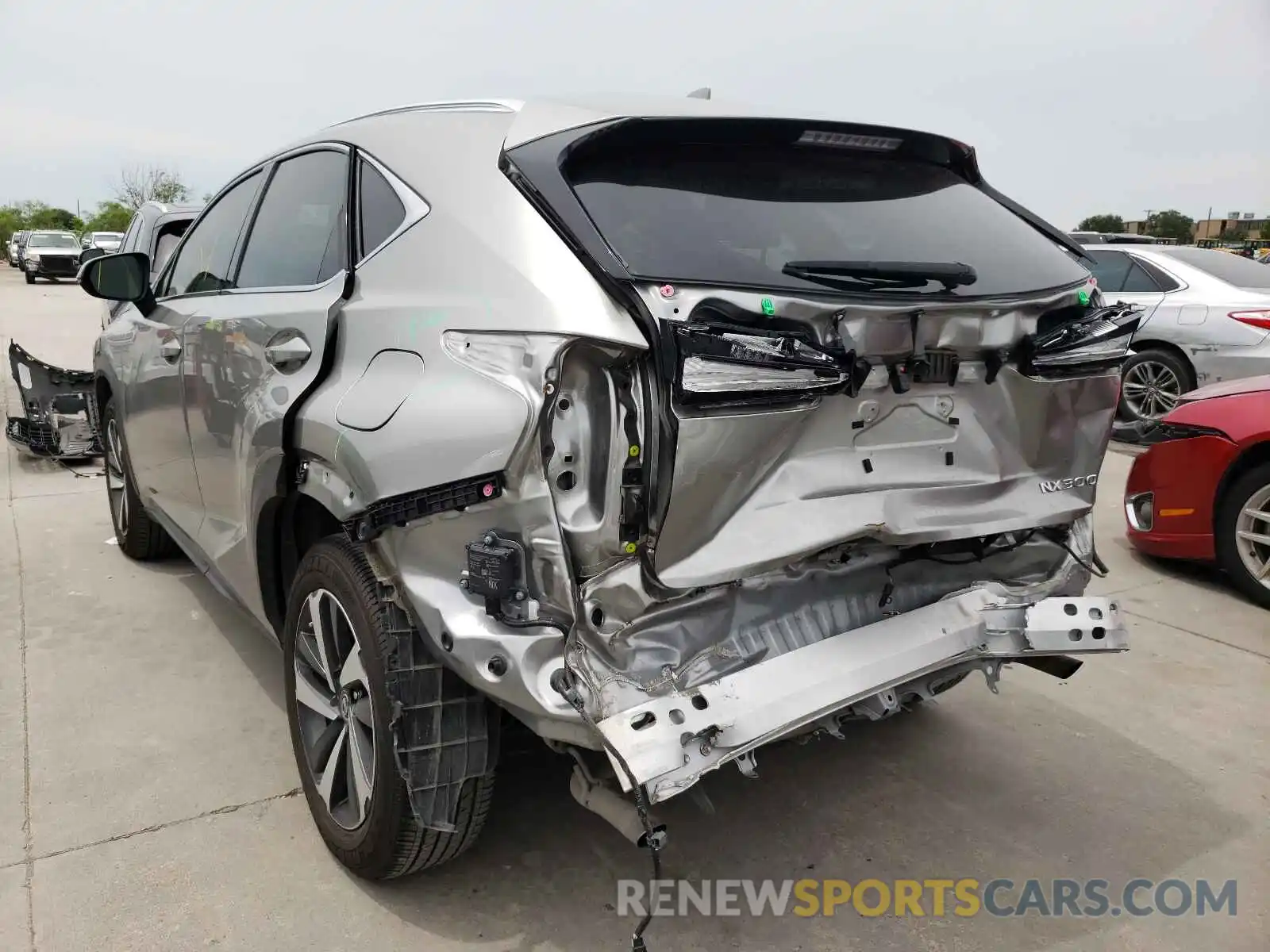 3 Photograph of a damaged car JTJYARBZ4K2154716 LEXUS NX 2019