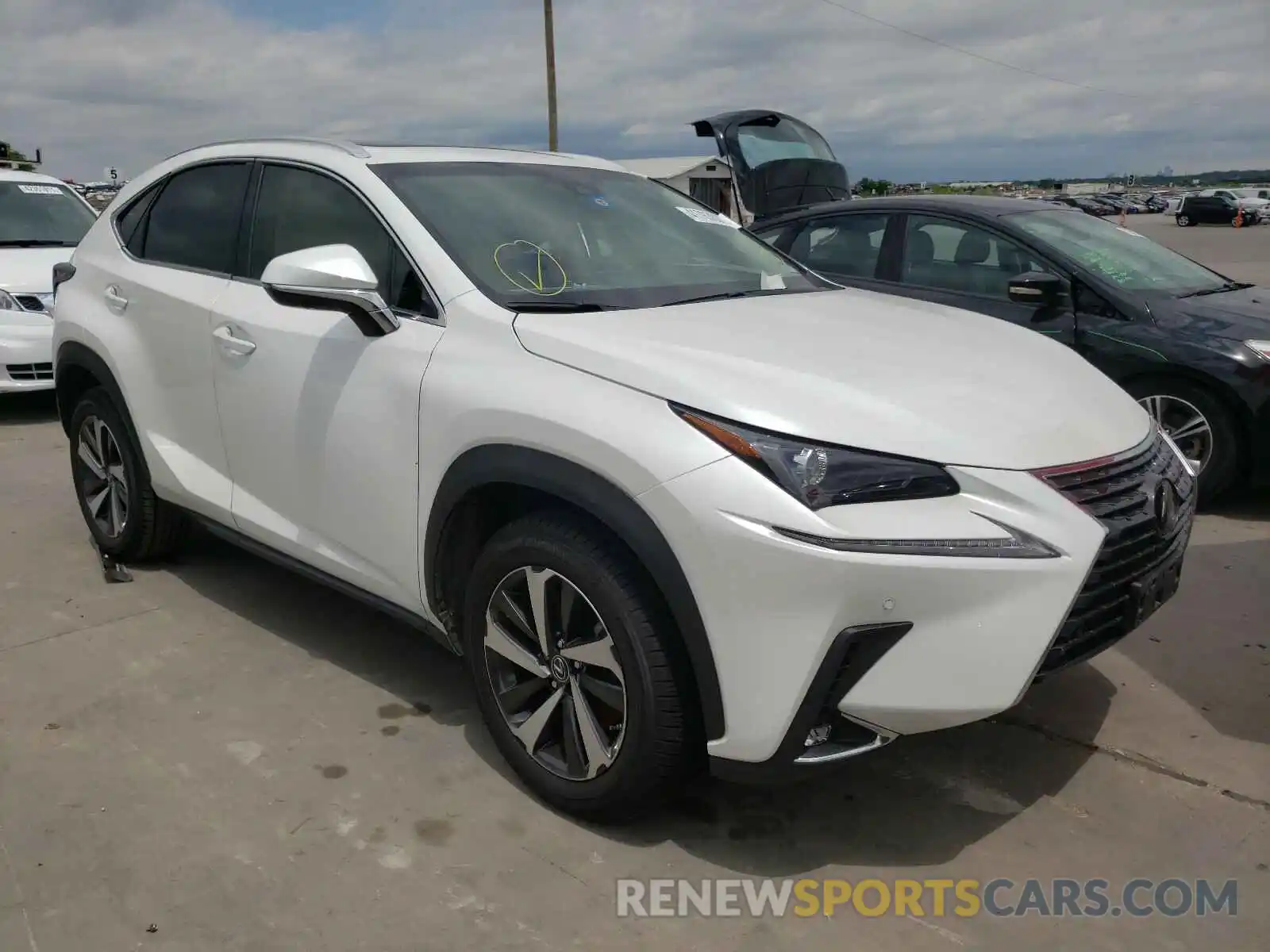 1 Photograph of a damaged car JTJYARBZ4K2157311 LEXUS NX 2019