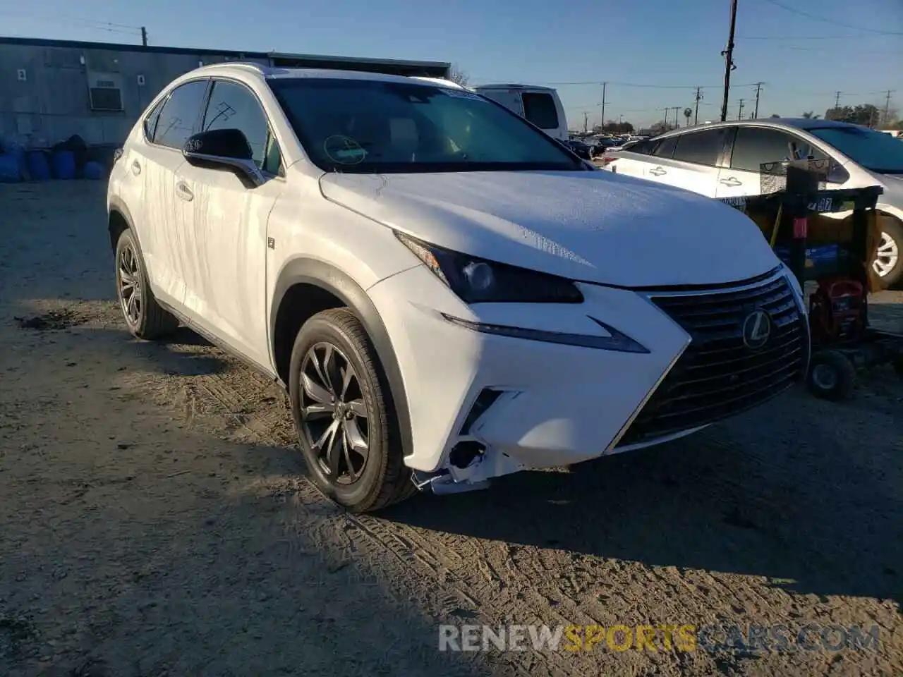 1 Photograph of a damaged car JTJYARBZ5K2118517 LEXUS NX 2019