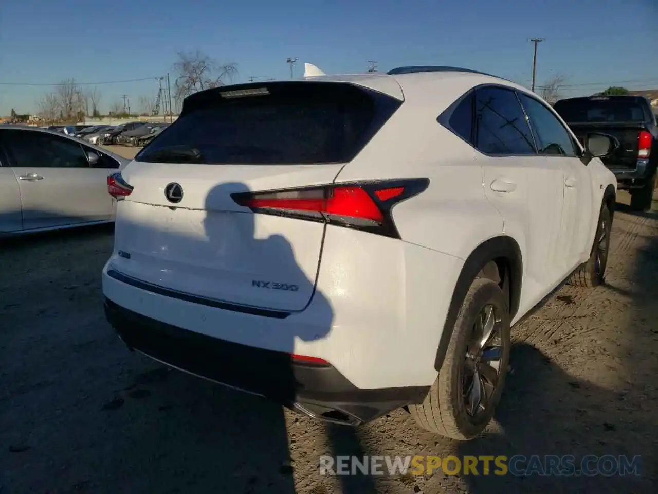 4 Фотография поврежденного автомобиля JTJYARBZ5K2118517 LEXUS NX 2019