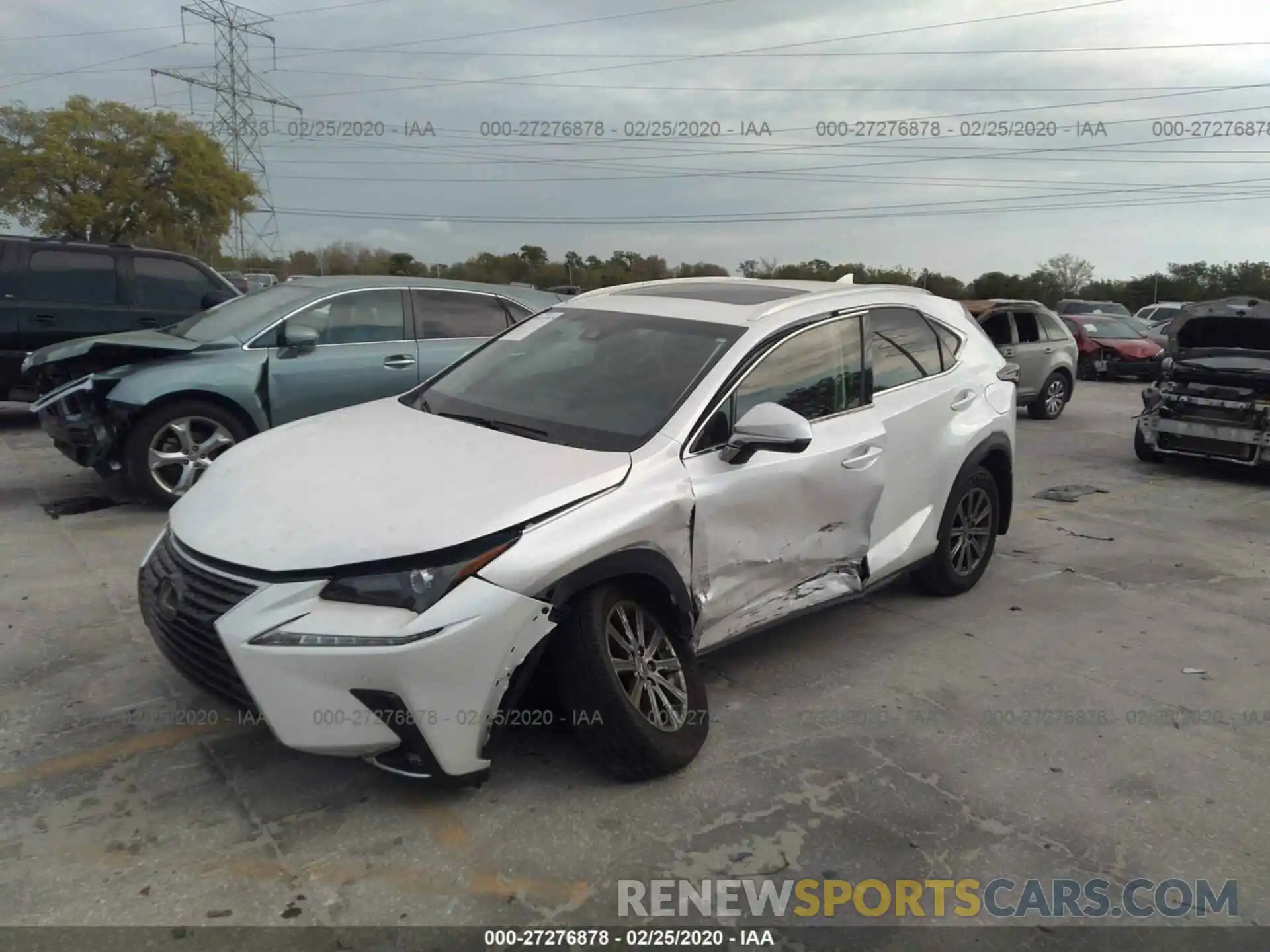 2 Photograph of a damaged car JTJYARBZ5K2119070 LEXUS NX 2019