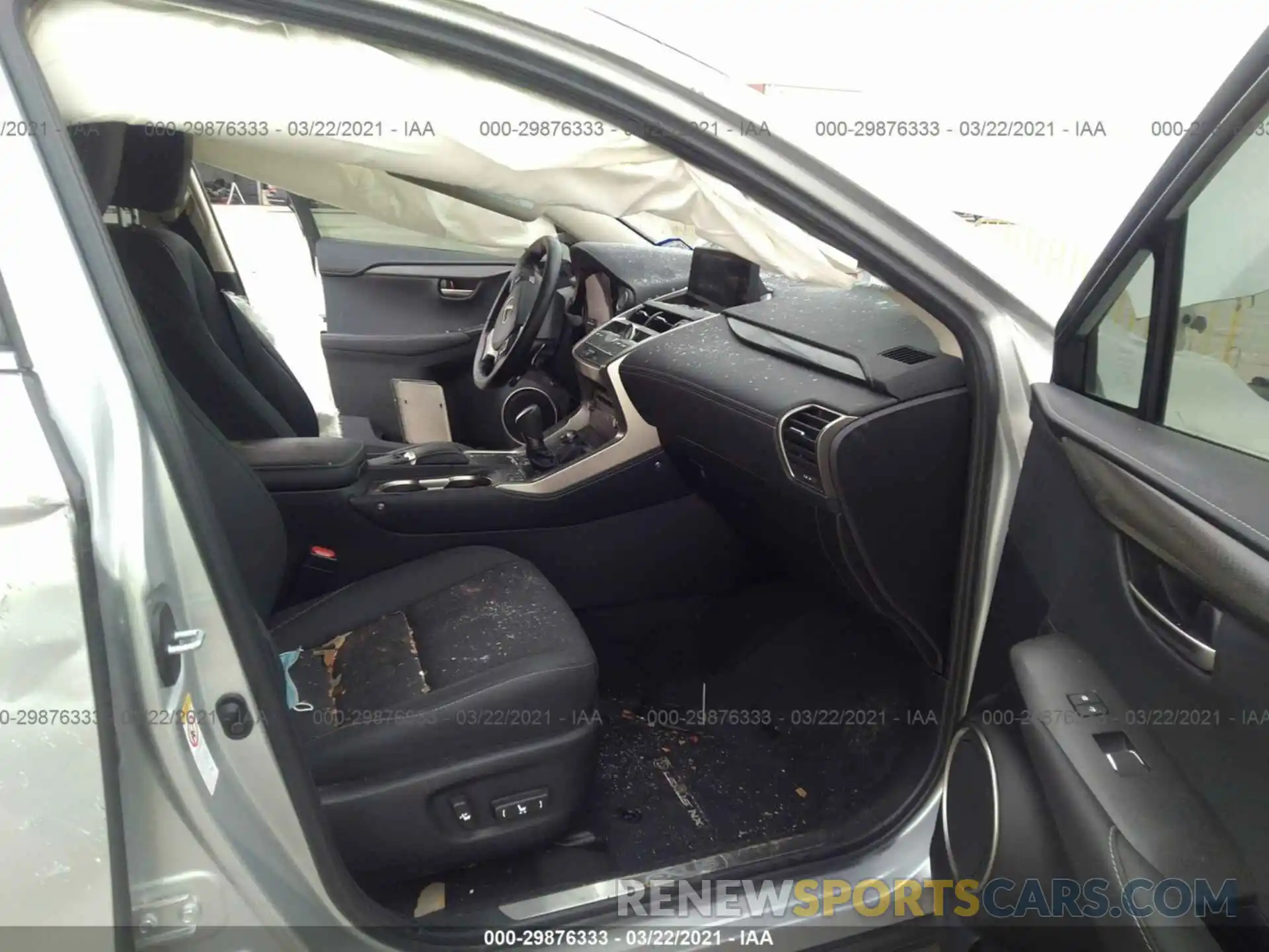 5 Photograph of a damaged car JTJYARBZ5K2119716 LEXUS NX 2019