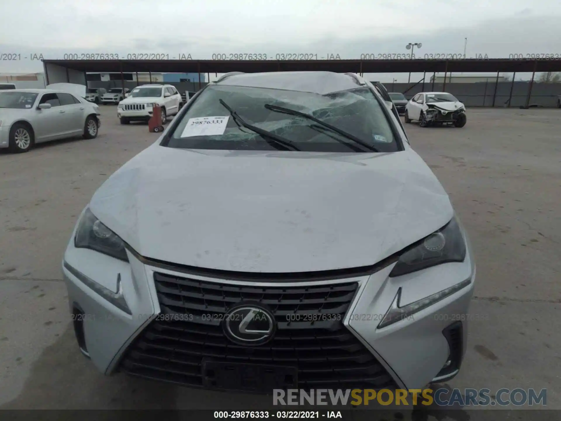 6 Photograph of a damaged car JTJYARBZ5K2119716 LEXUS NX 2019