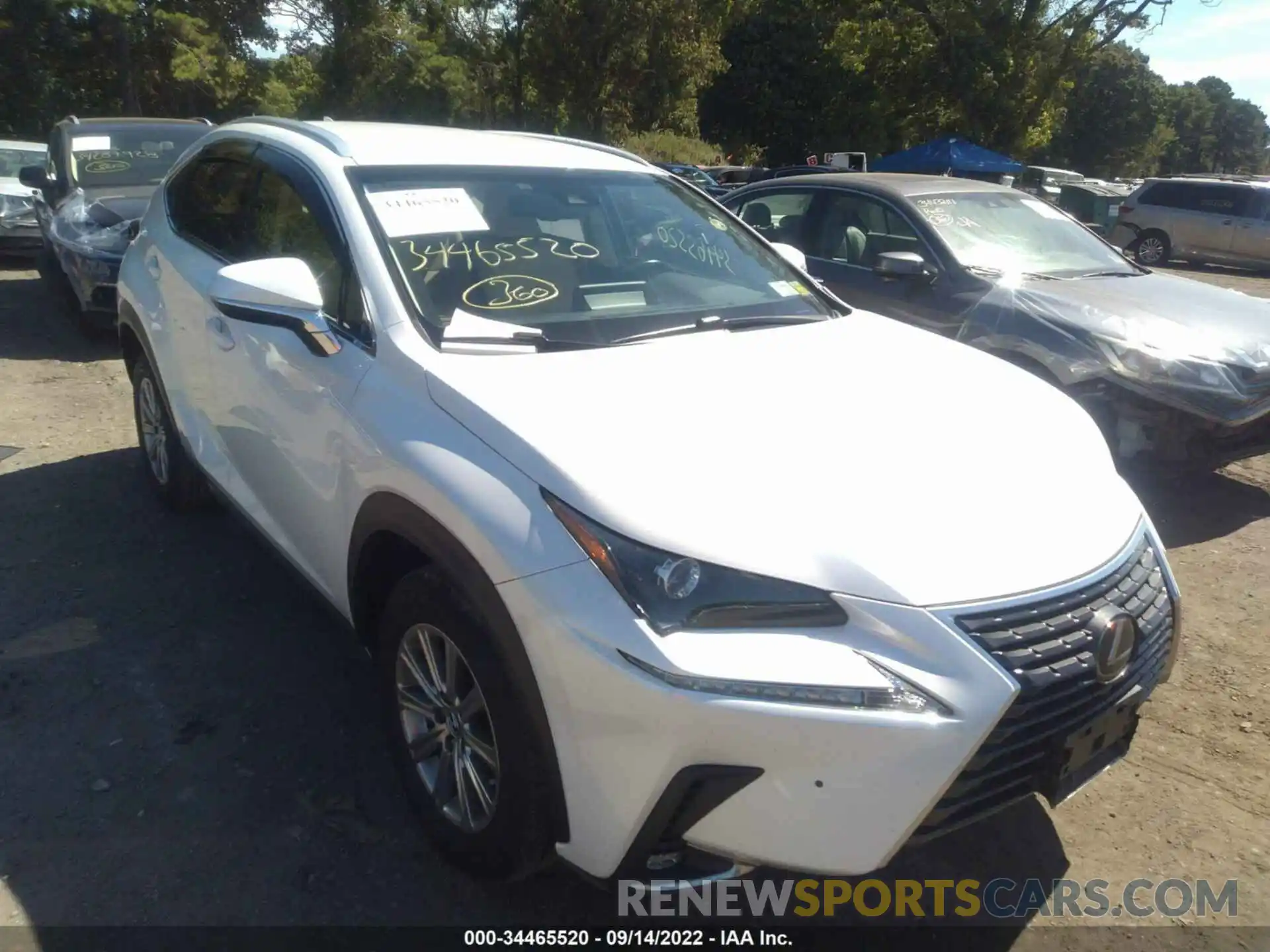 1 Photograph of a damaged car JTJYARBZ5K2121286 LEXUS NX 2019