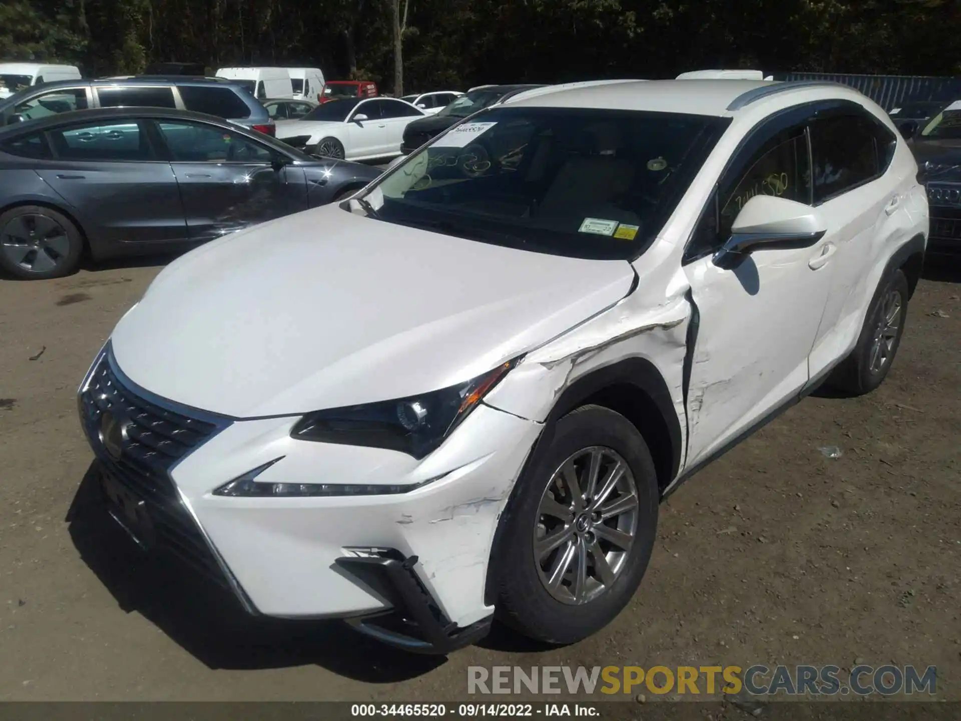 2 Photograph of a damaged car JTJYARBZ5K2121286 LEXUS NX 2019