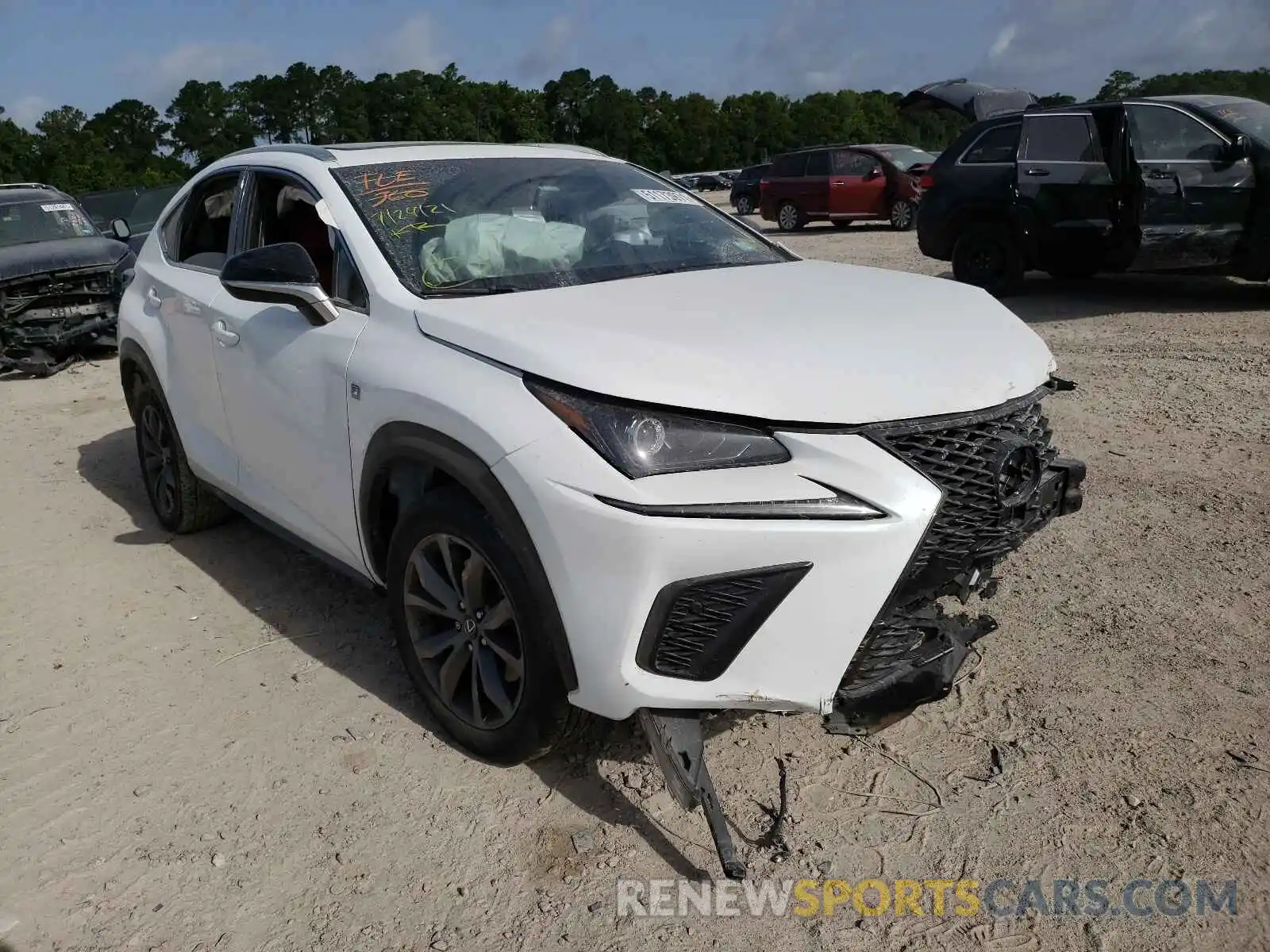 1 Photograph of a damaged car JTJYARBZ5K2122373 LEXUS NX 2019