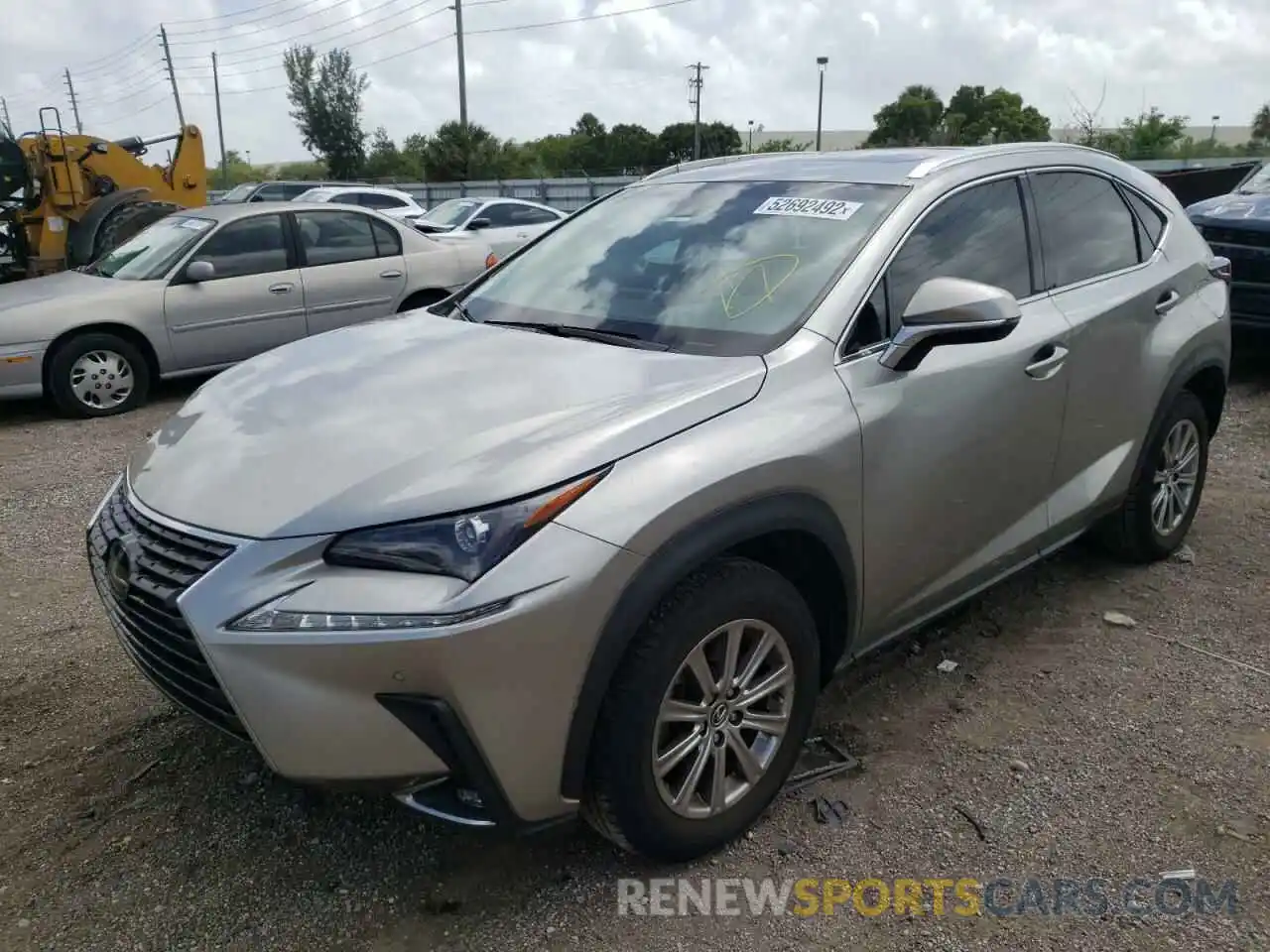 2 Photograph of a damaged car JTJYARBZ5K2122521 LEXUS NX 2019