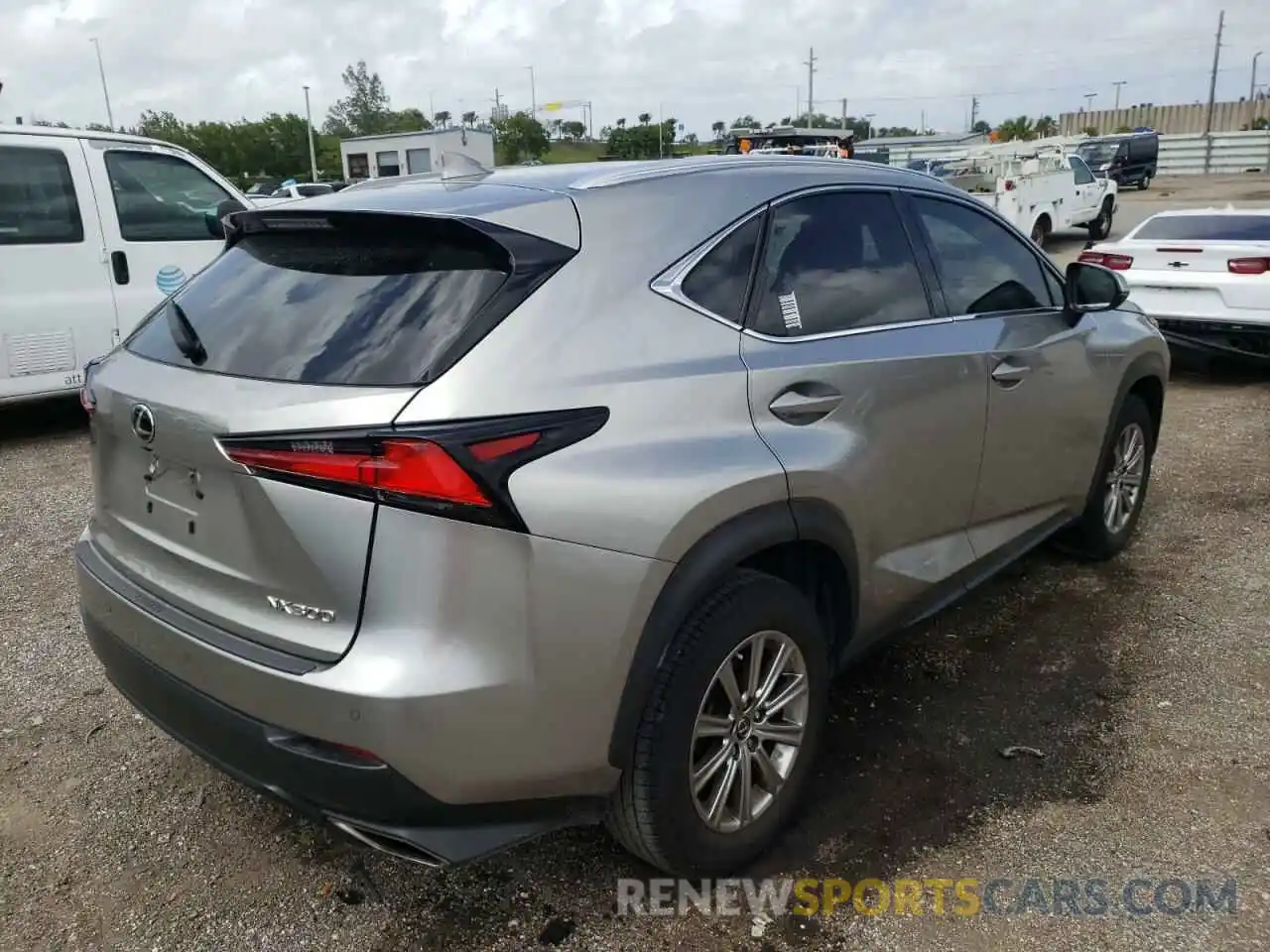 4 Photograph of a damaged car JTJYARBZ5K2122521 LEXUS NX 2019