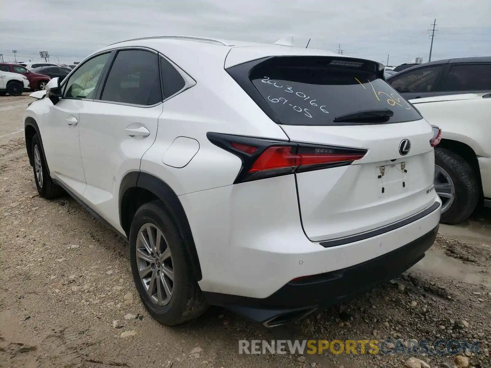 3 Photograph of a damaged car JTJYARBZ5K2124690 LEXUS NX 2019