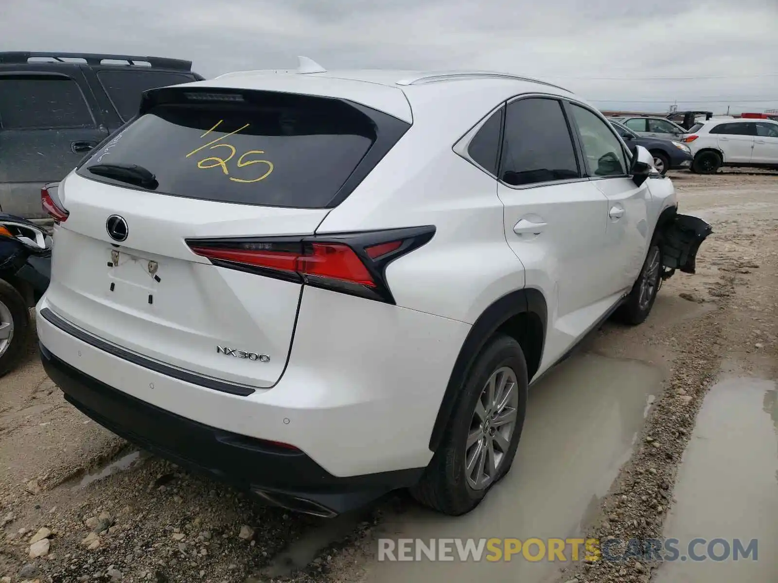 4 Фотография поврежденного автомобиля JTJYARBZ5K2124690 LEXUS NX 2019