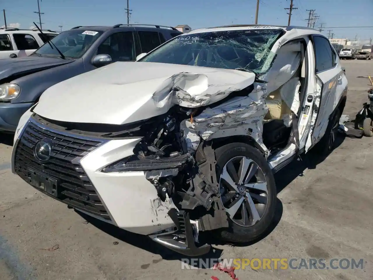 2 Photograph of a damaged car JTJYARBZ5K2124849 LEXUS NX 2019