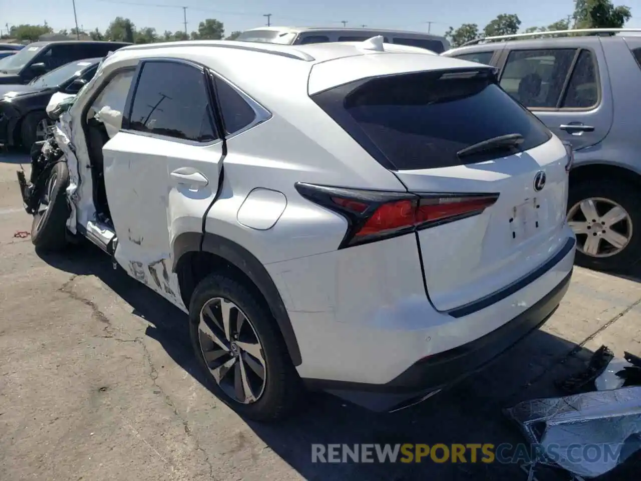 3 Photograph of a damaged car JTJYARBZ5K2124849 LEXUS NX 2019