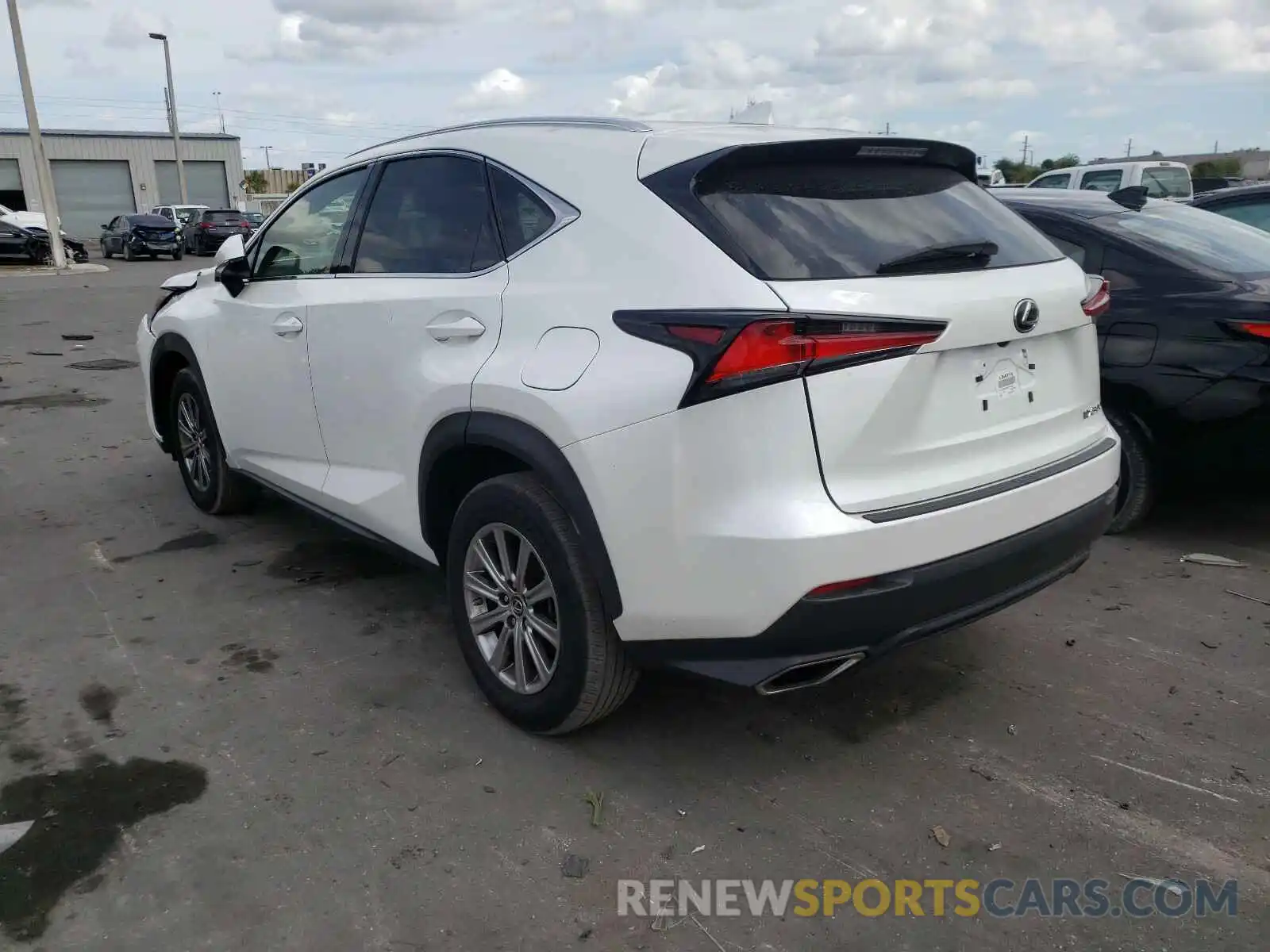 3 Фотография поврежденного автомобиля JTJYARBZ5K2124981 LEXUS NX 2019