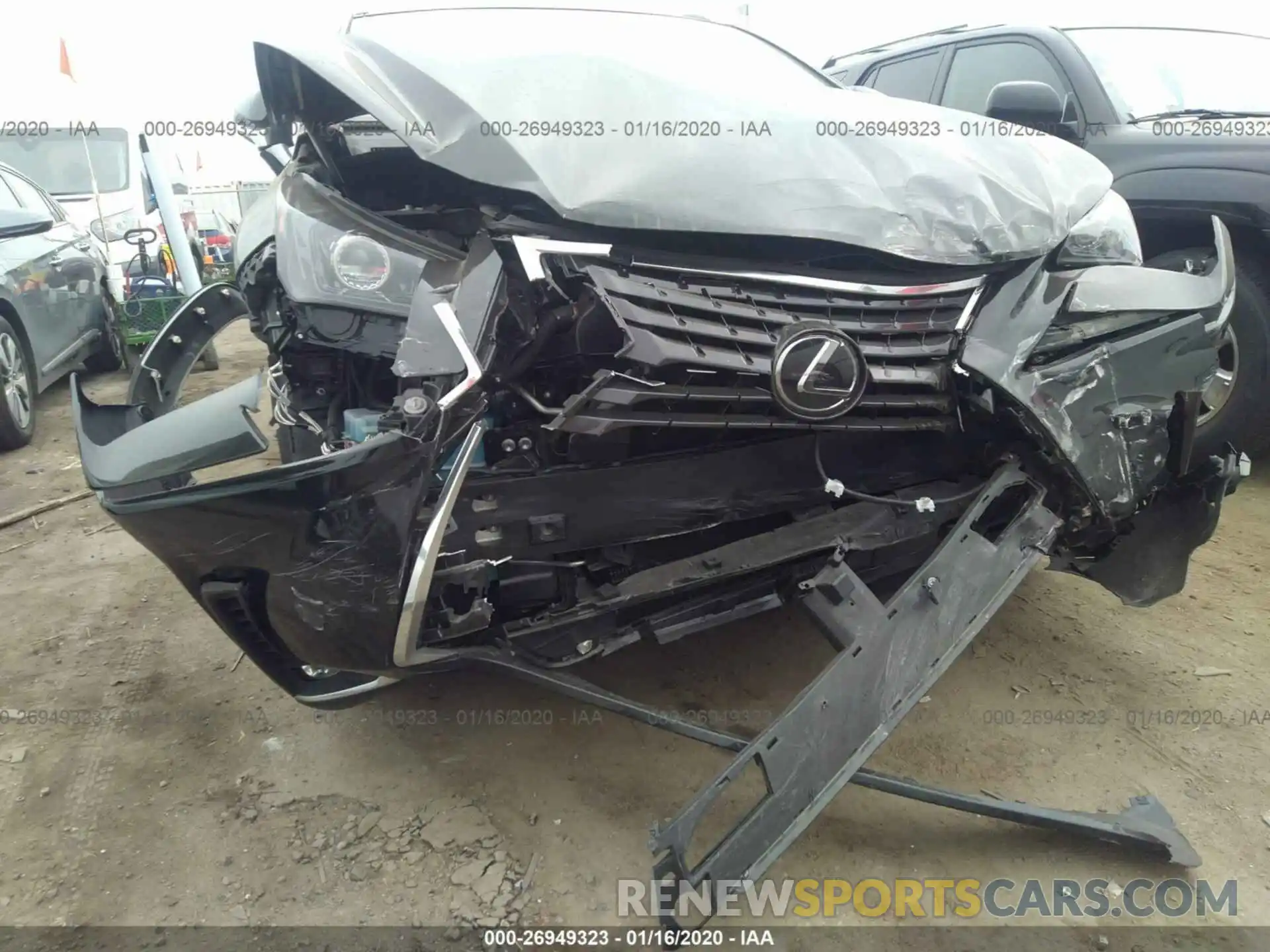 6 Photograph of a damaged car JTJYARBZ5K2126455 LEXUS NX 2019